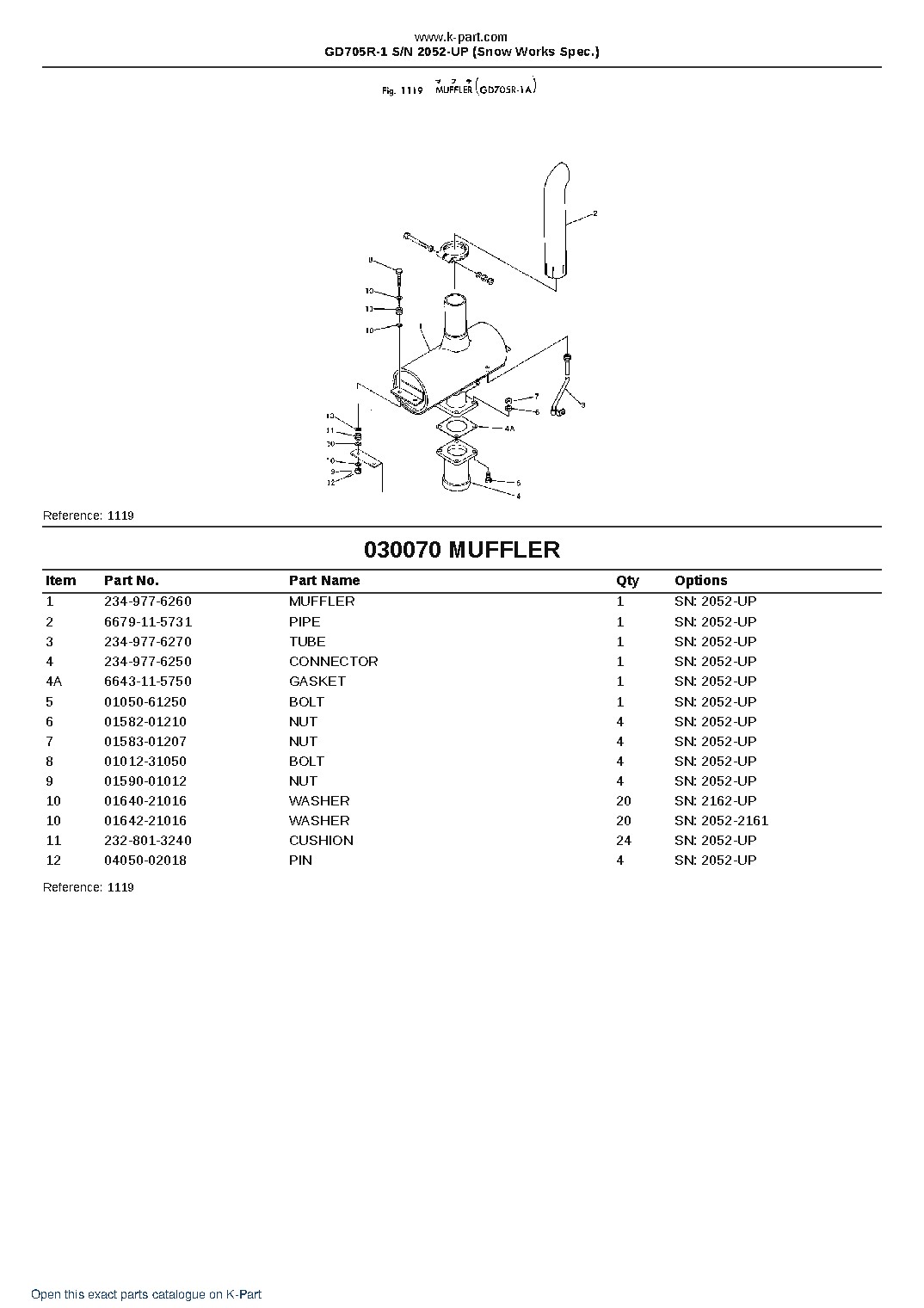 GD705R-1 S/N 2052-UP (Snow Works Spec.) – sample page 8 GD705R-1 S/N 2052-UP (Snow Works Spec.) – sample page 8