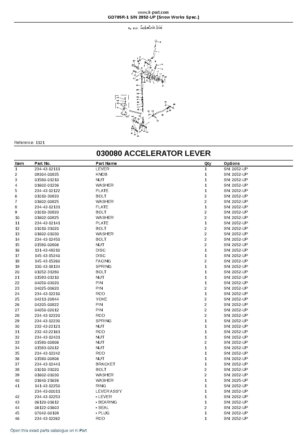 GD705R-1 S/N 2052-UP (Snow Works Spec.) – sample page 9 GD705R-1 S/N 2052-UP (Snow Works Spec.) – sample page 9