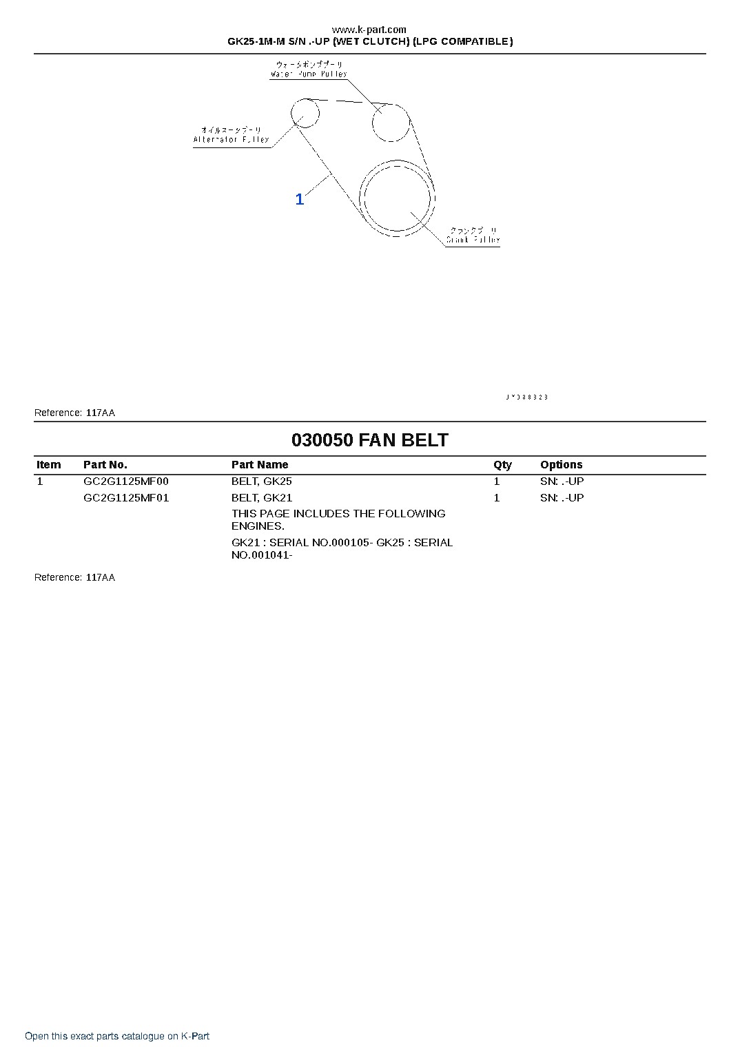 GK25-1M-M S/N .-UP (WET CLUTCH) (LPG COMPATIBLE) – sample page 5
