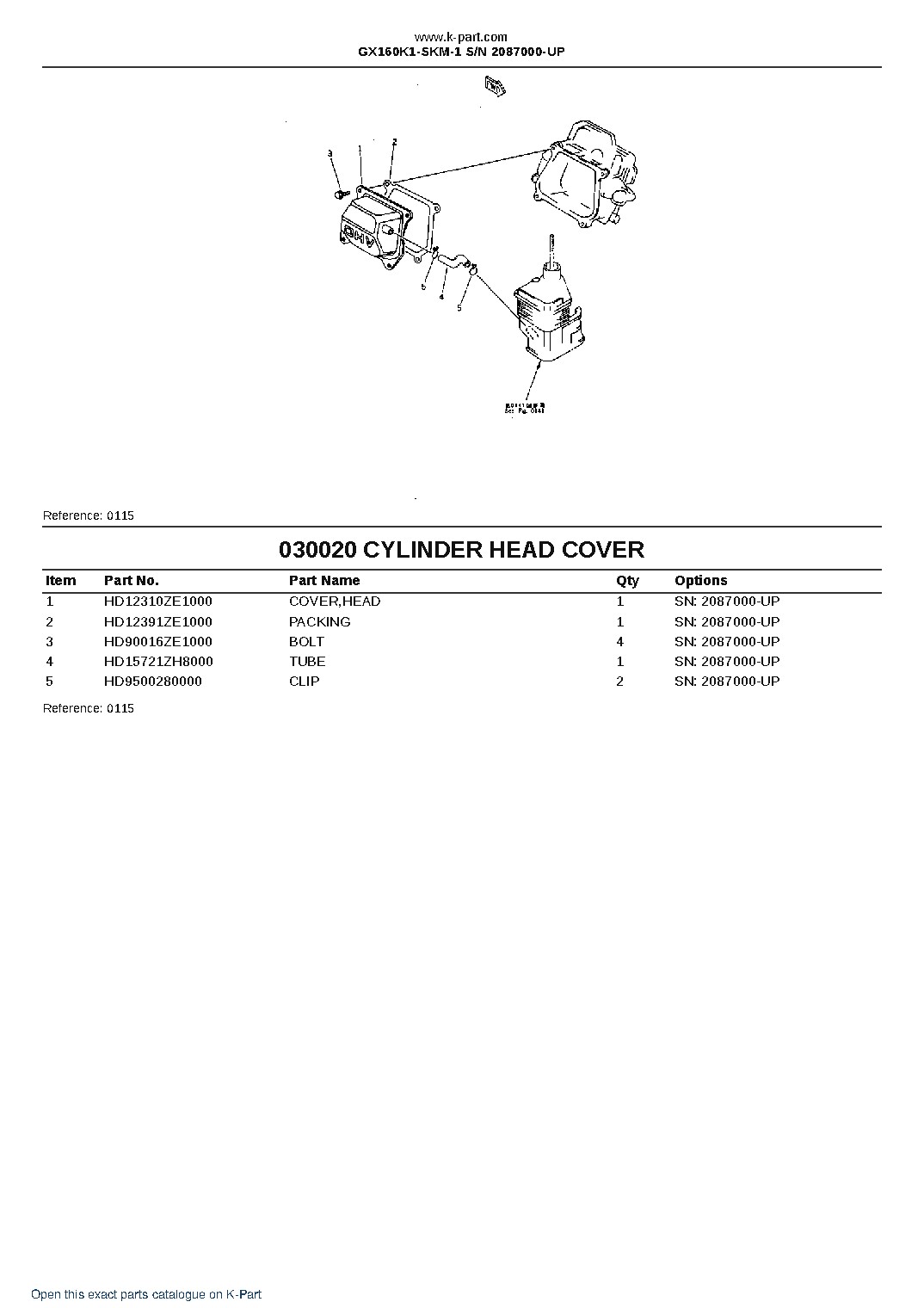 GX160K1-SKM-1 S/N 2087000-UP – sample page 2