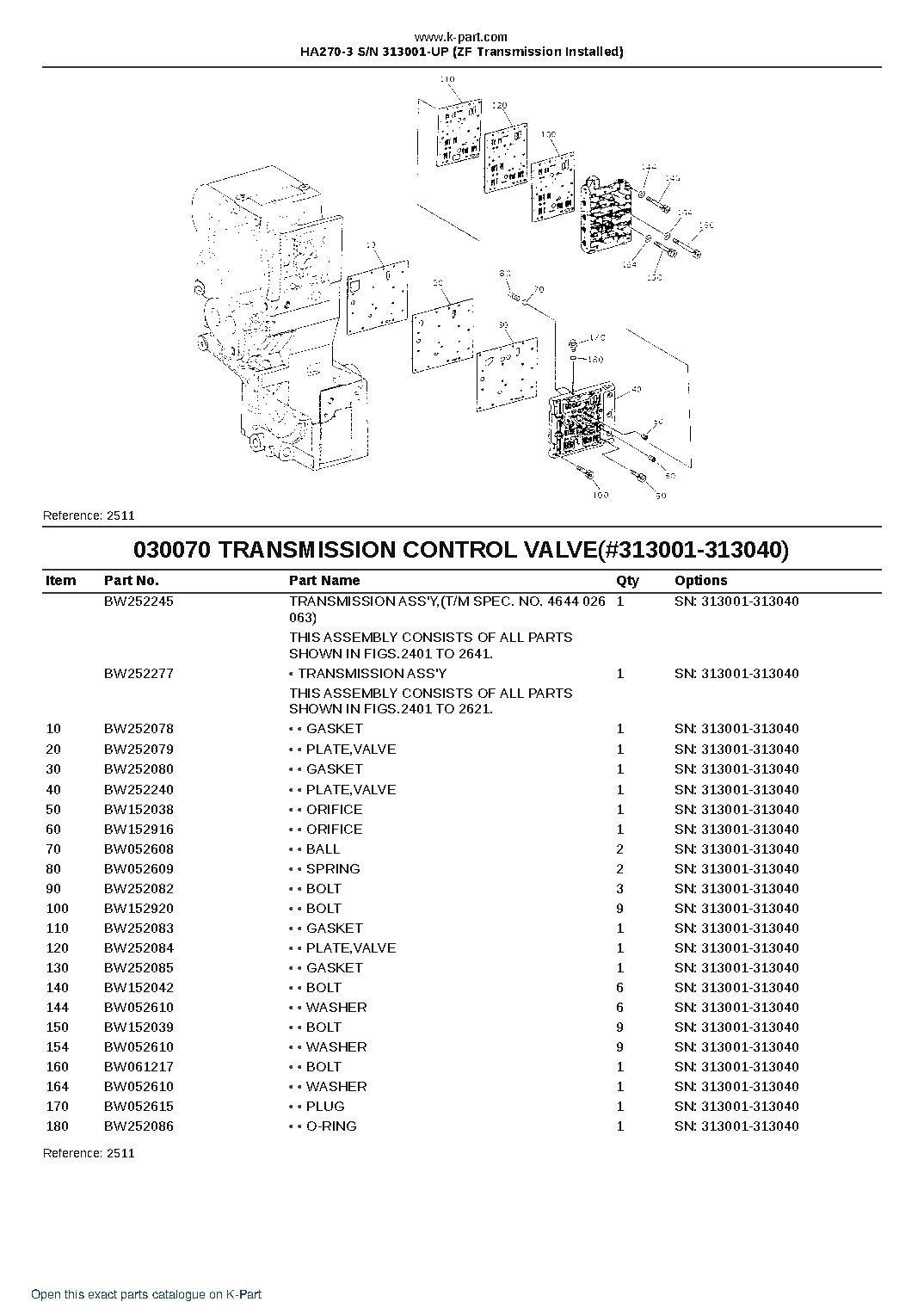 HA270-3 S/N 313001-UP (ZF Transmission Installed) – sample page 9 HA270-3 S/N 313001-UP (ZF Transmission Installed) – sample page 9
