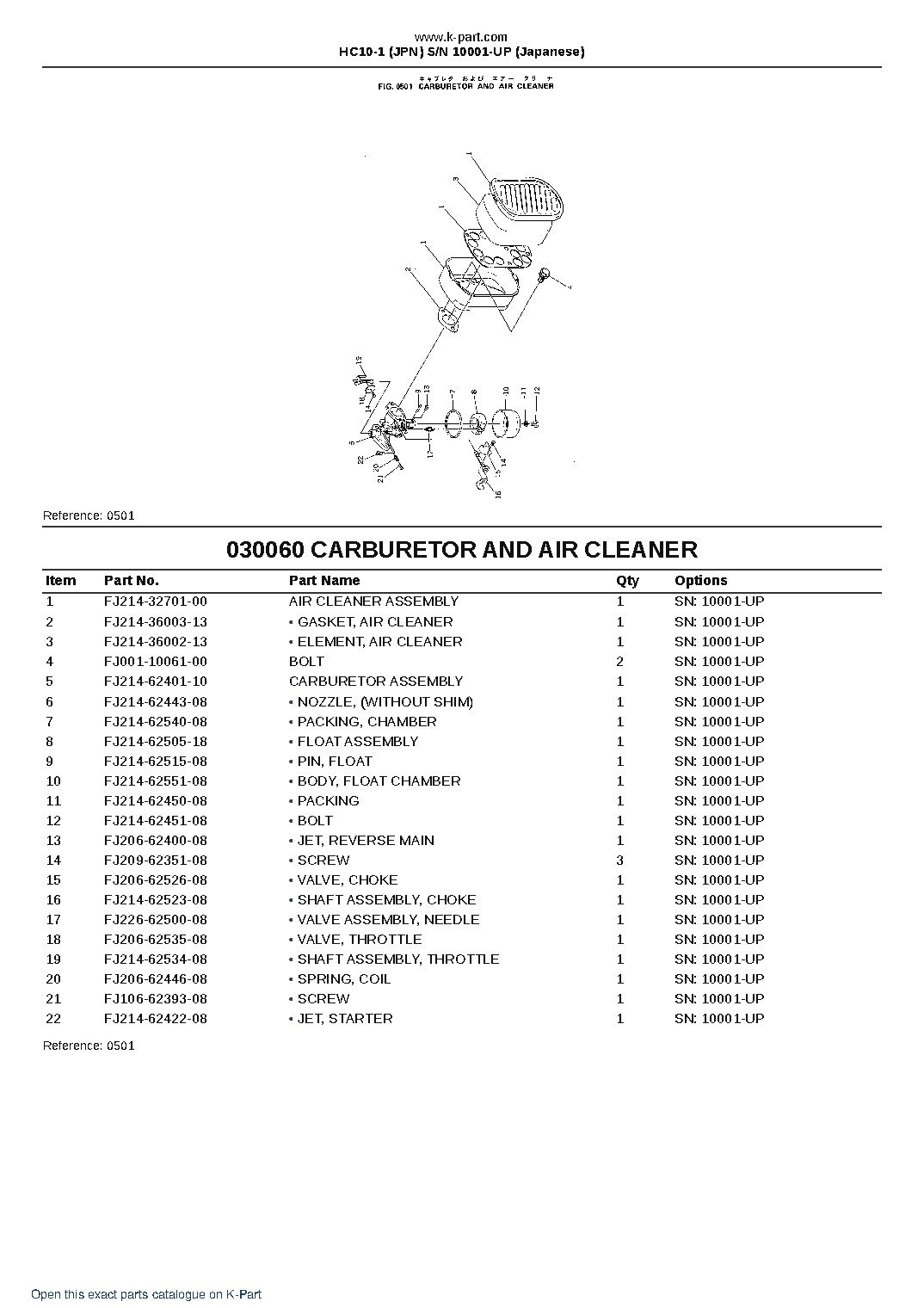 HC10-1 (JPN) S/N 10001-UP (Japanese) – sample page 8 HC10-1 (JPN) S/N 10001-UP (Japanese) – sample page 8