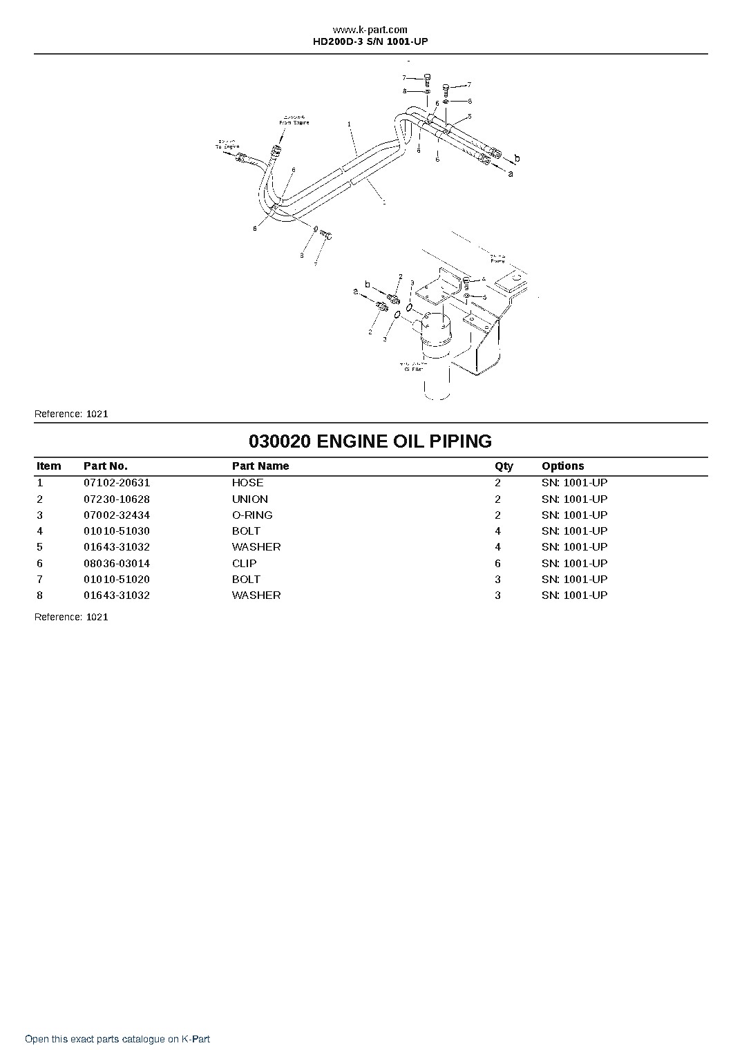 HD200D-3 S/N 1001-UP – sample page 2