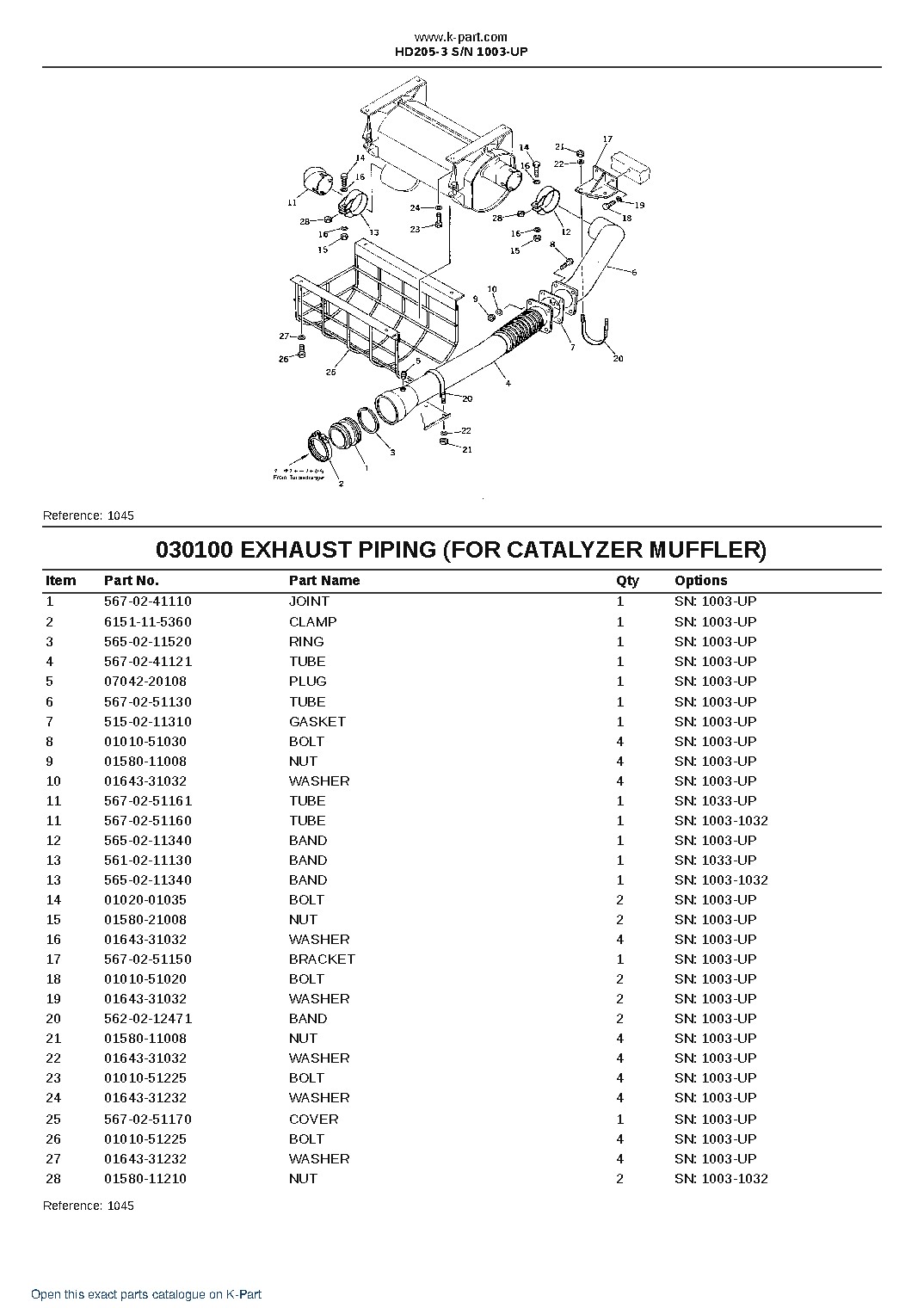 HD205-3 S/N 1003-UP – sample page 10