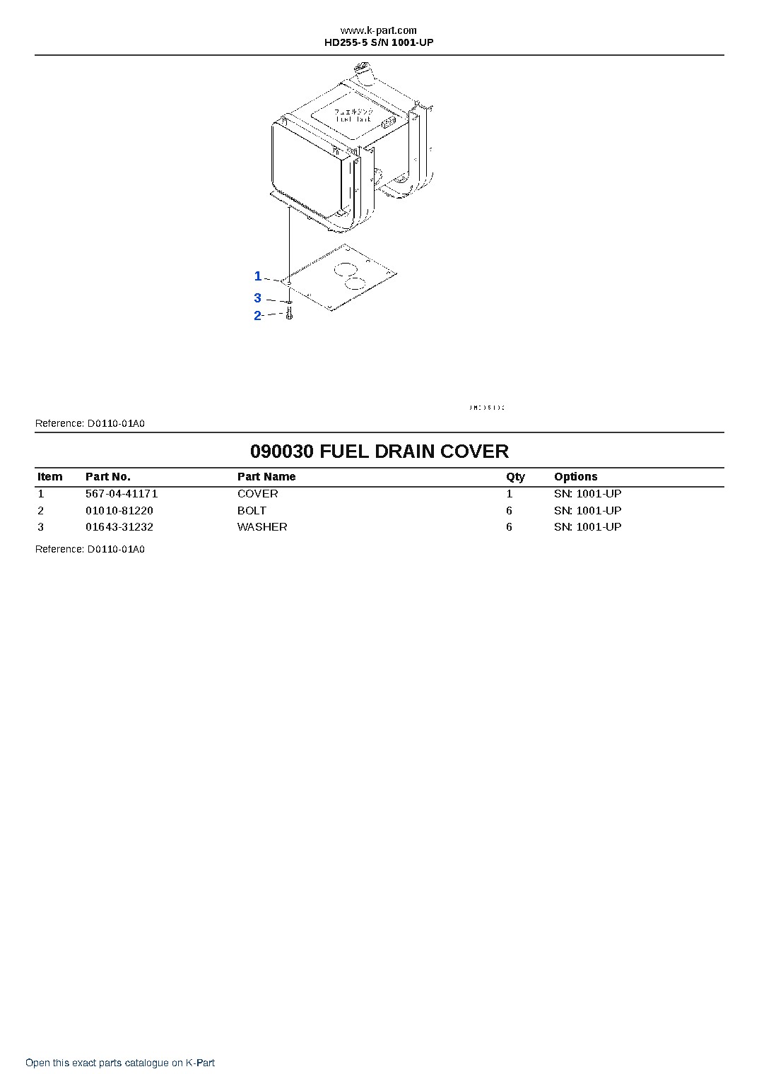 HD255-5 S/N 1001-UP – sample page 10