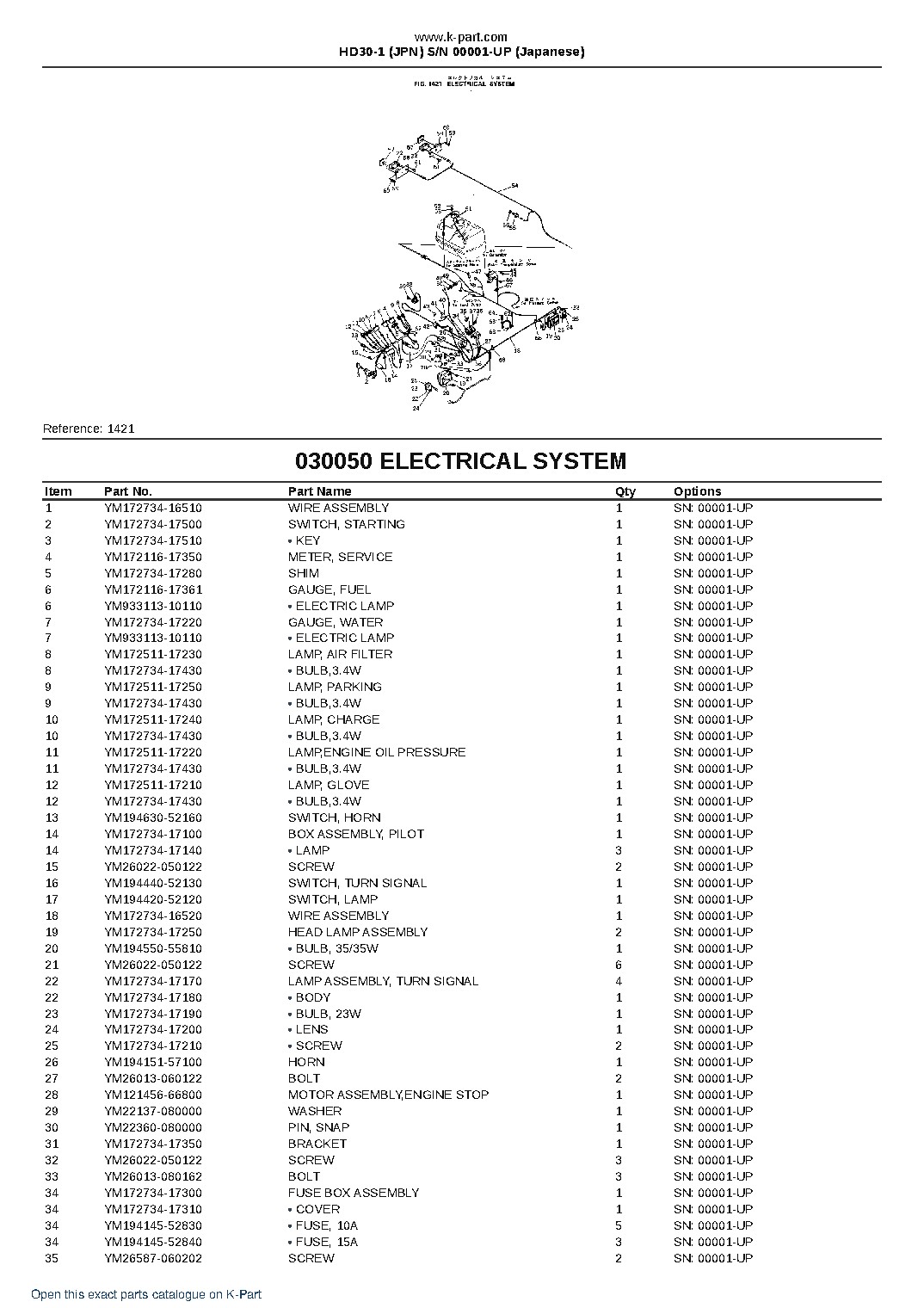 HD30-1 (JPN) S/N 00001-UP (Japanese) – sample page 6 HD30-1 (JPN) S/N 00001-UP (Japanese) – sample page 6