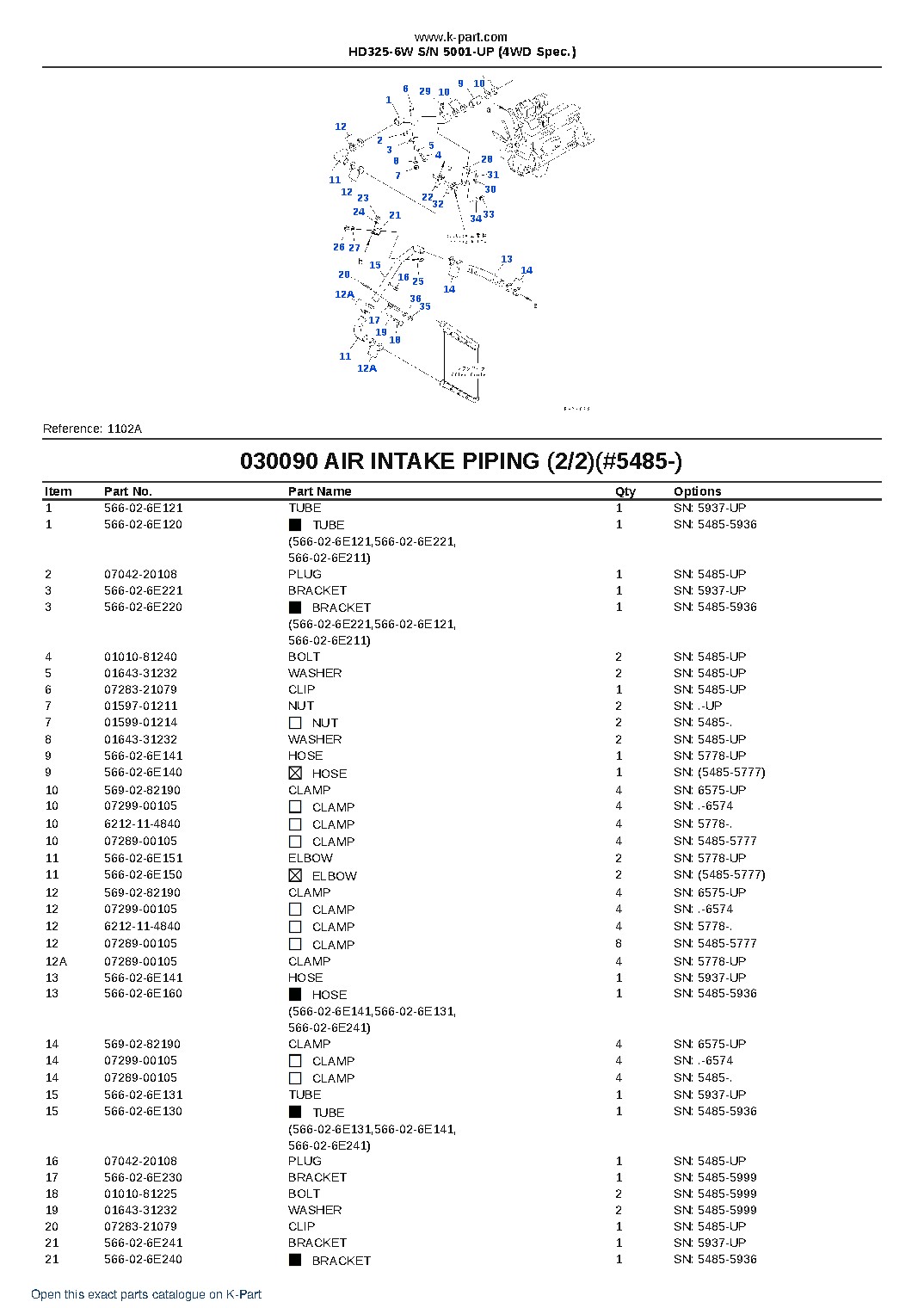 HD325-6W S/N 5001-UP (4WD Spec.) – sample page 10
