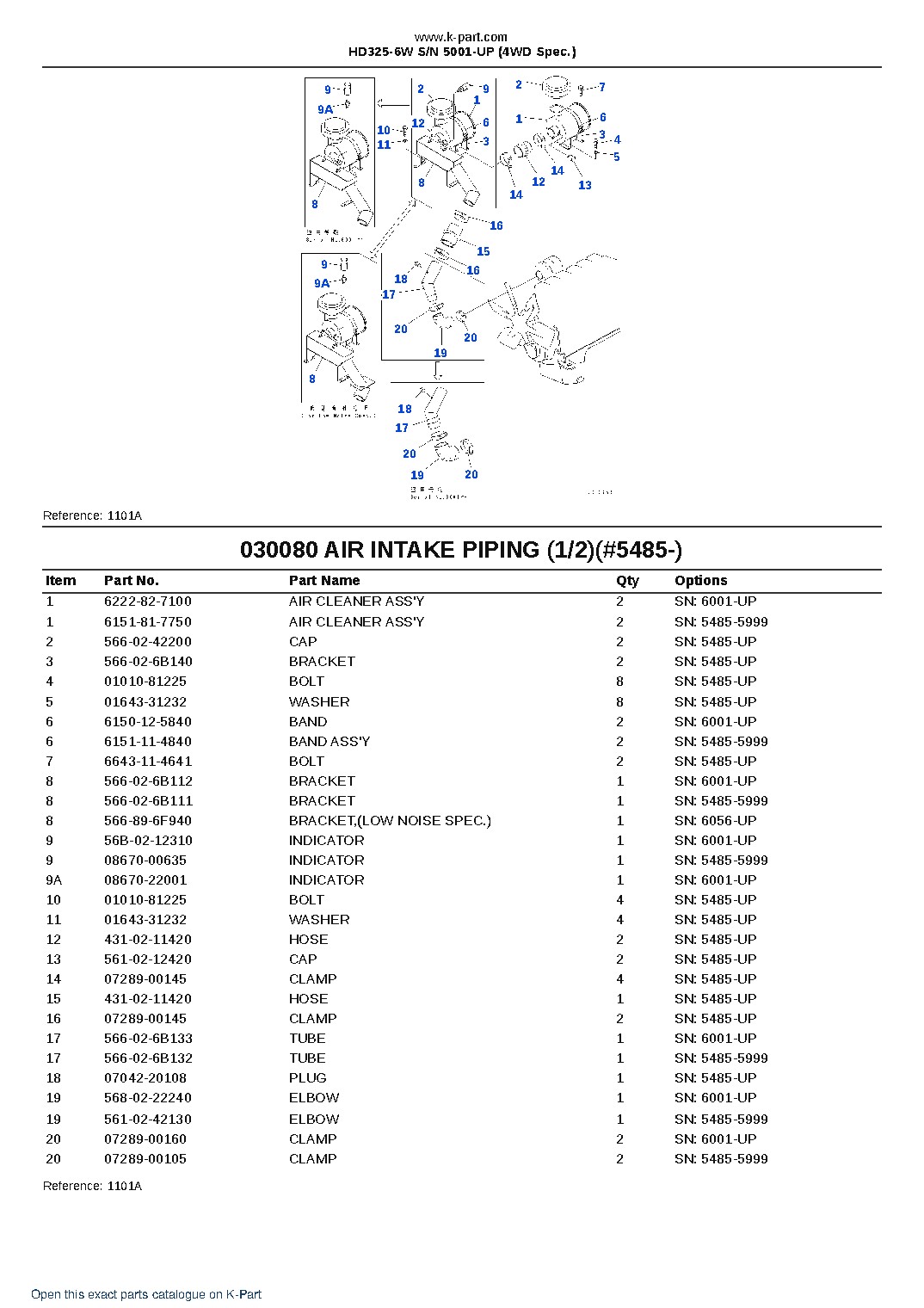 HD325-6W S/N 5001-UP (4WD Spec.) – sample page 9