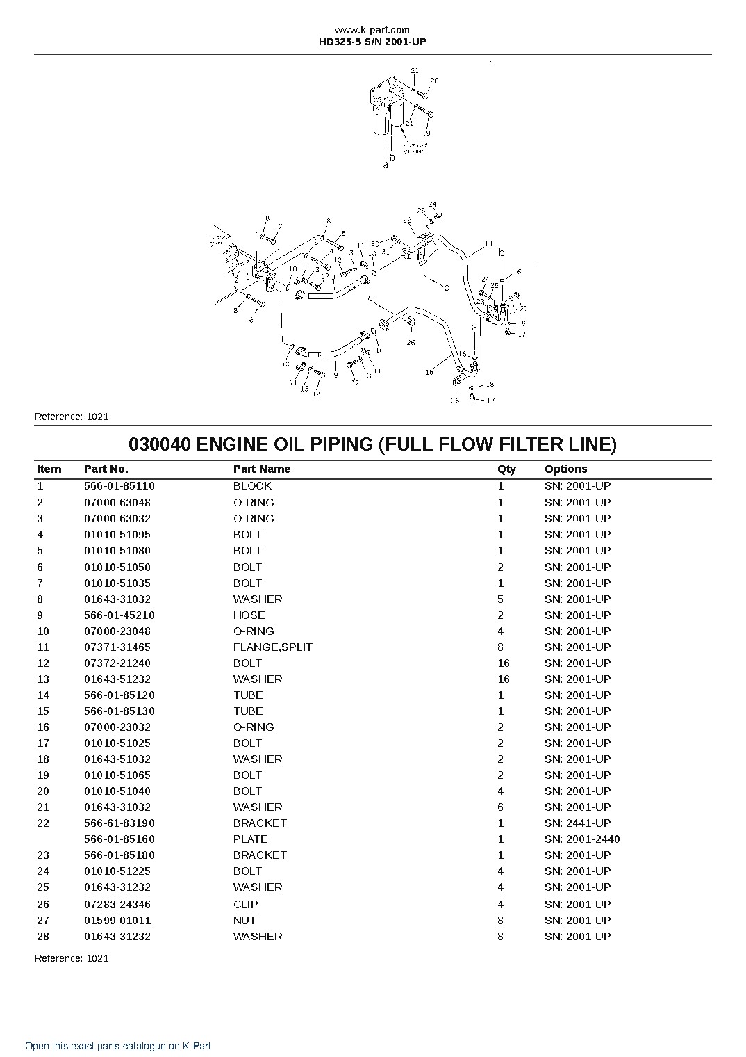 HD325-5 S/N 2001-UP – sample page 5