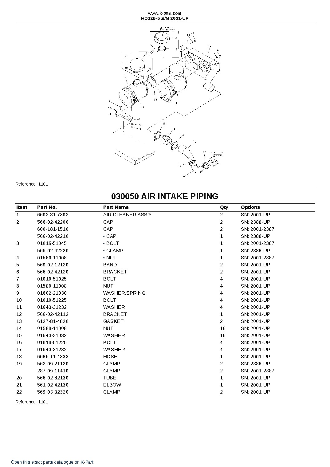 HD325-5 S/N 2001-UP – sample page 6