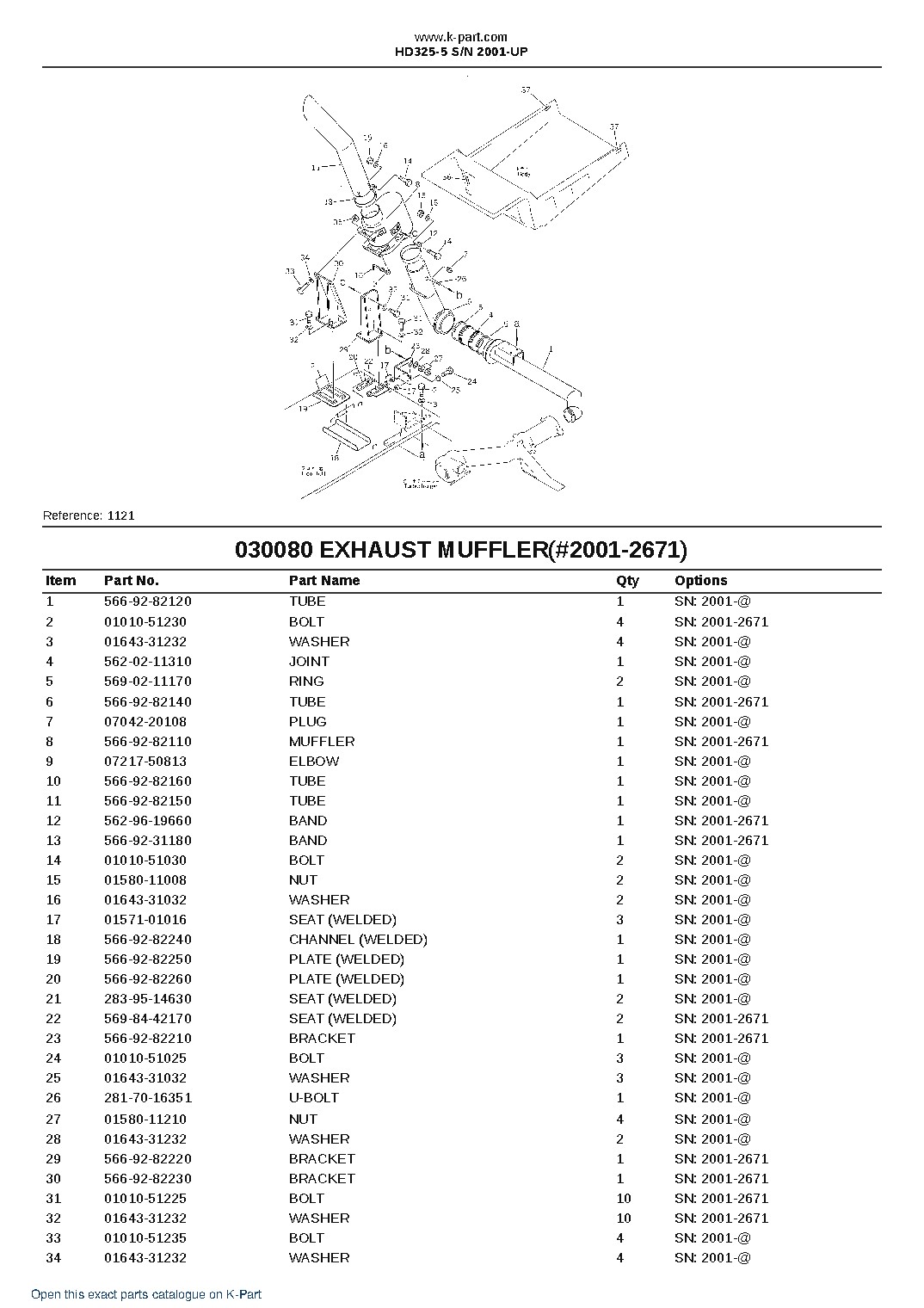 HD325-5 S/N 2001-UP – sample page 9