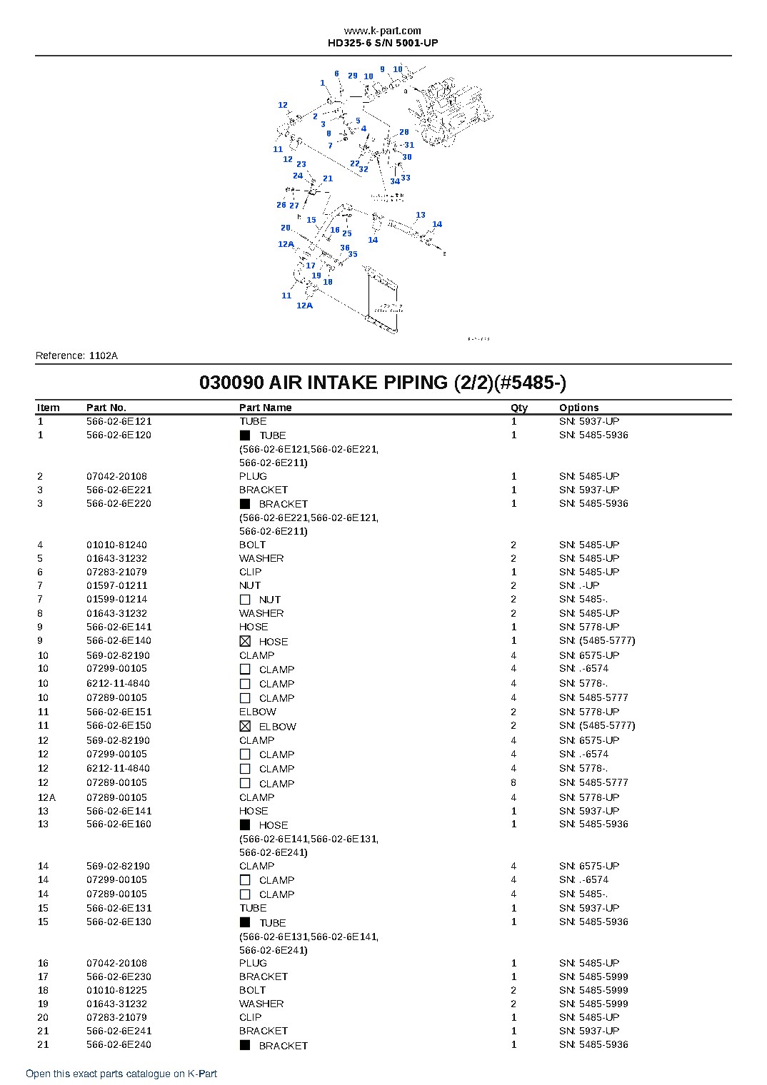 HD325-6 S/N 5001-UP – sample page 10