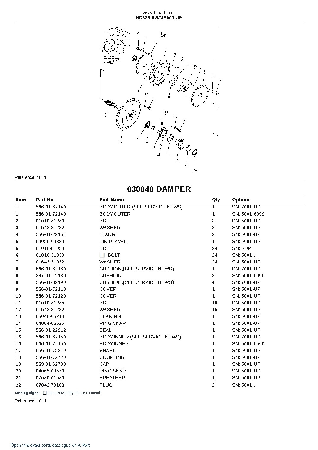 HD325-6 S/N 5001-UP – sample page 4