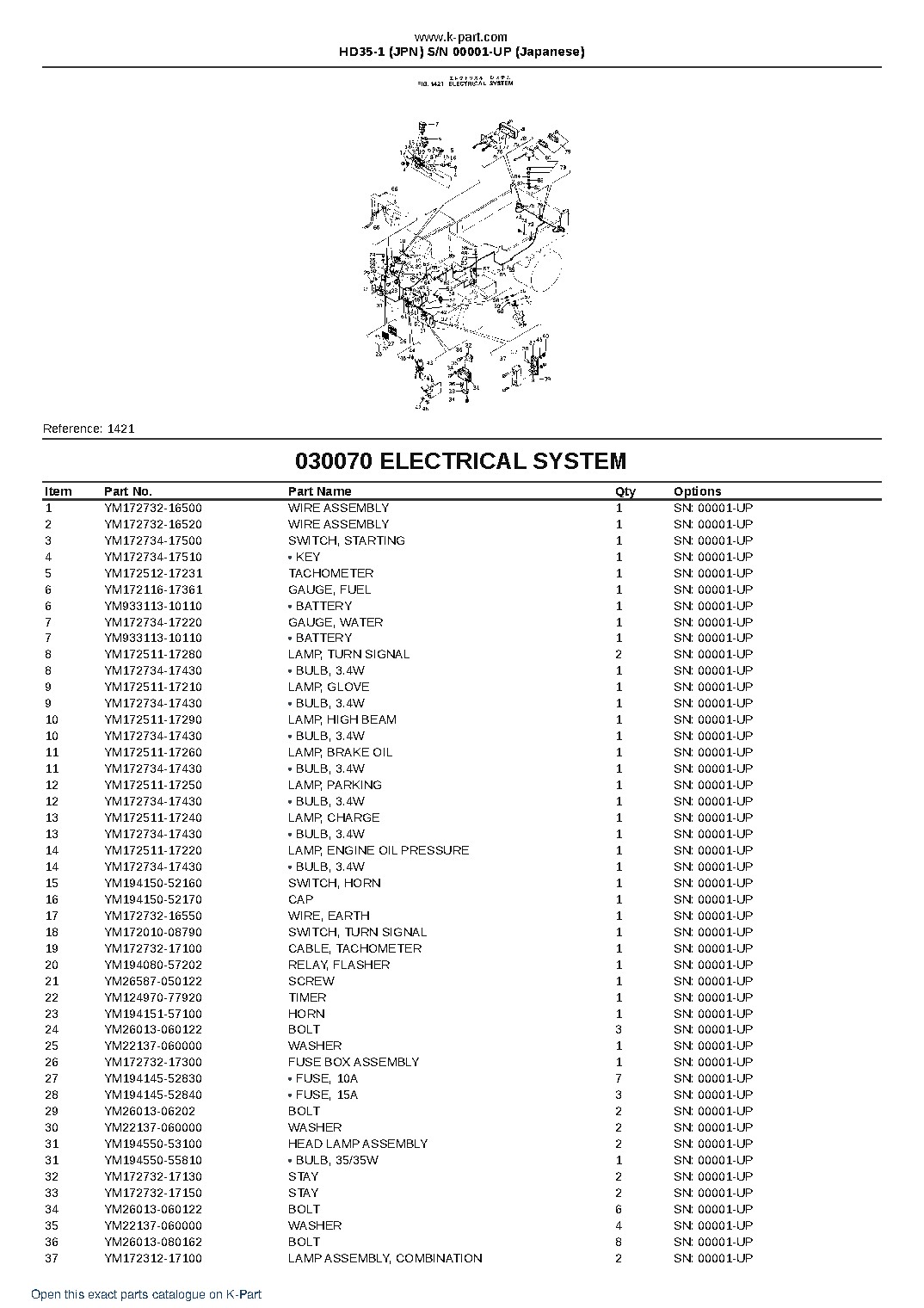 HD35-1 (JPN) S/N 00001-UP (Japanese) – sample page 8 HD35-1 (JPN) S/N 00001-UP (Japanese) – sample page 8
