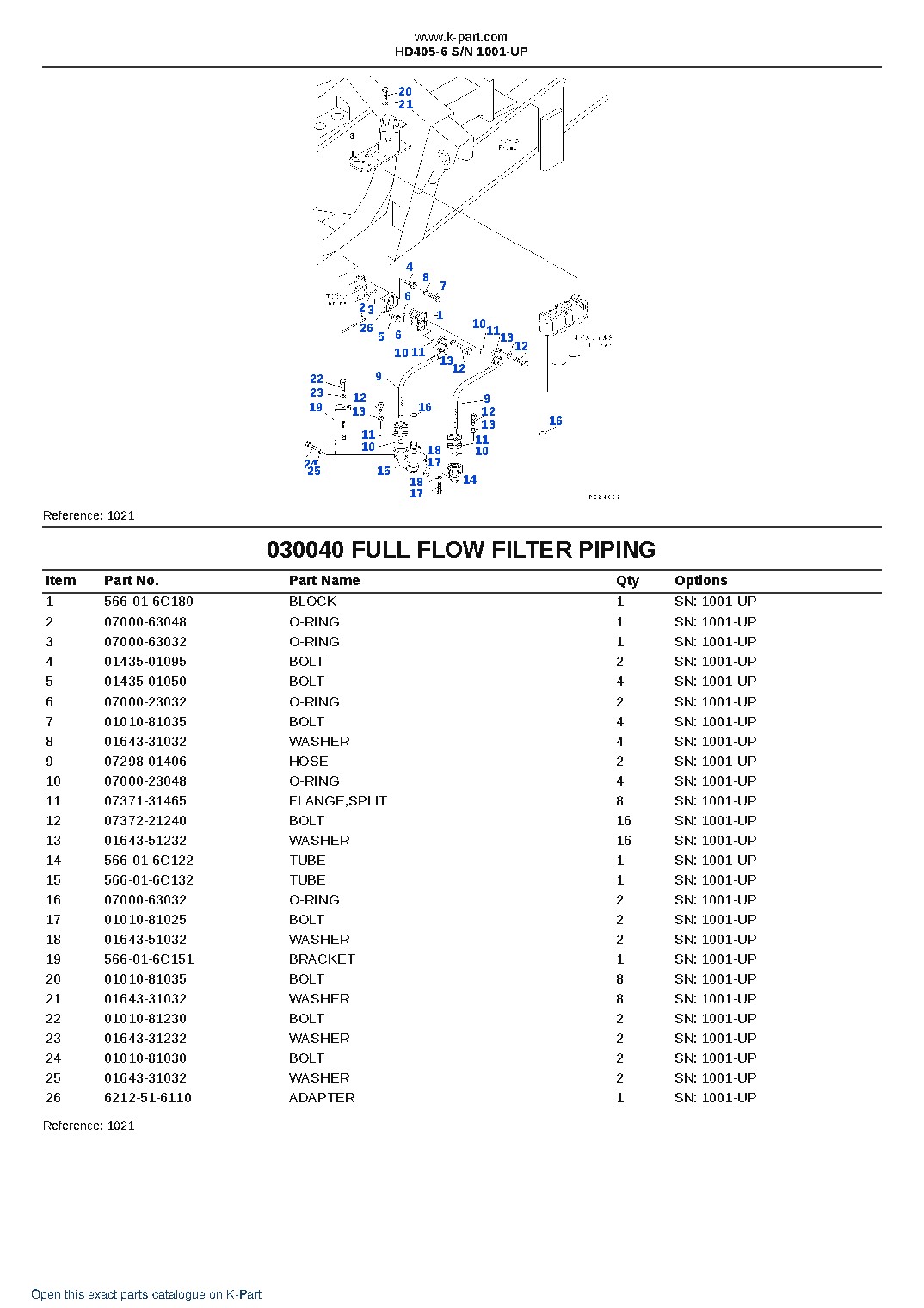 HD405-6 S/N 1001-UP – sample page 4