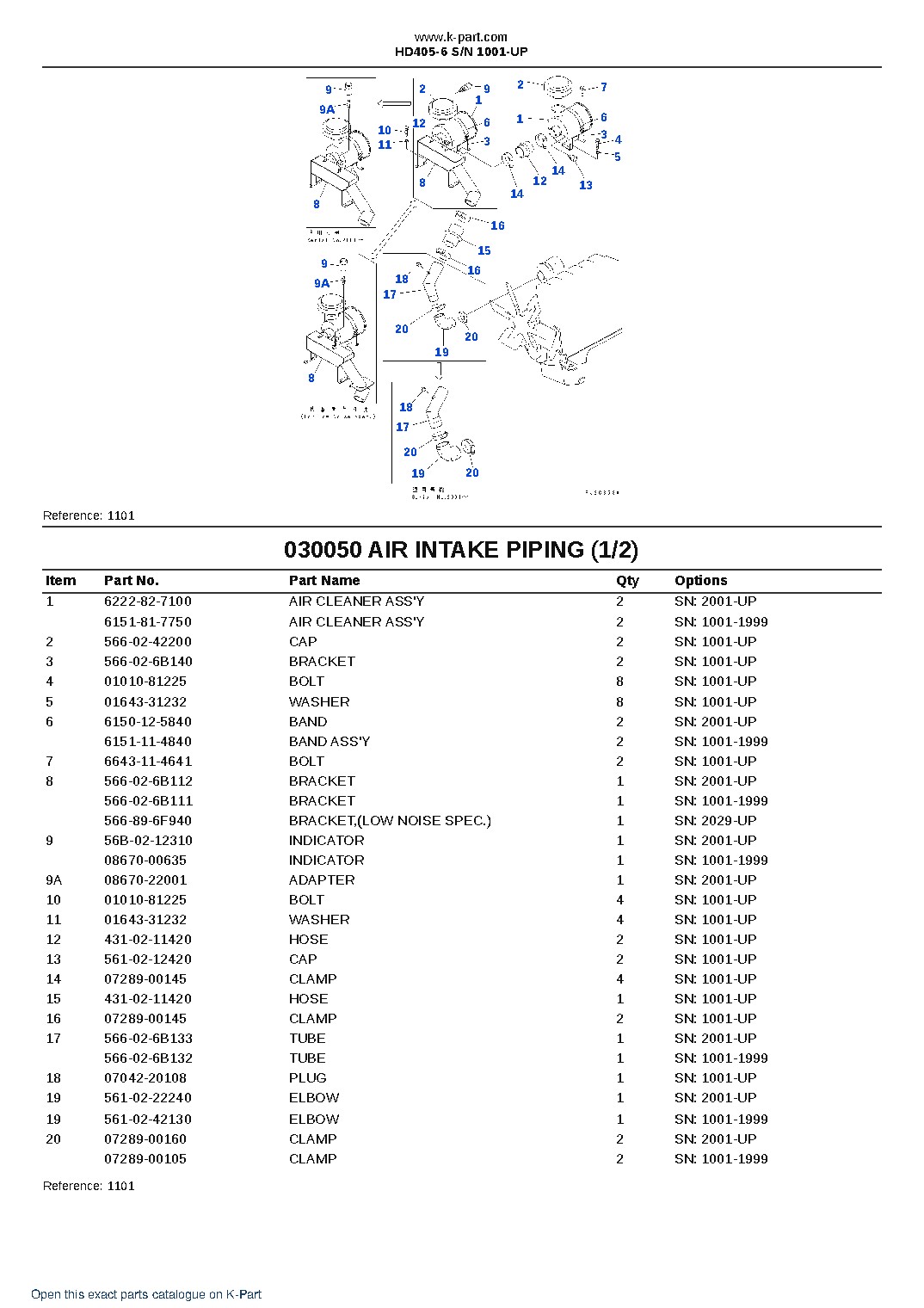 HD405-6 S/N 1001-UP – sample page 5