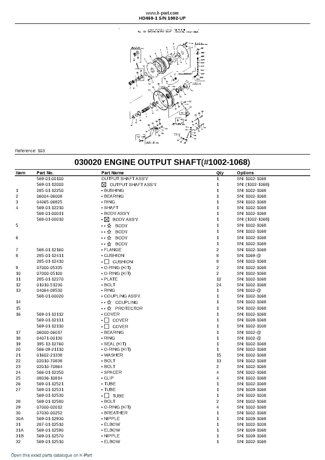 HD460-1 S/N 1002-UP – sample page 2