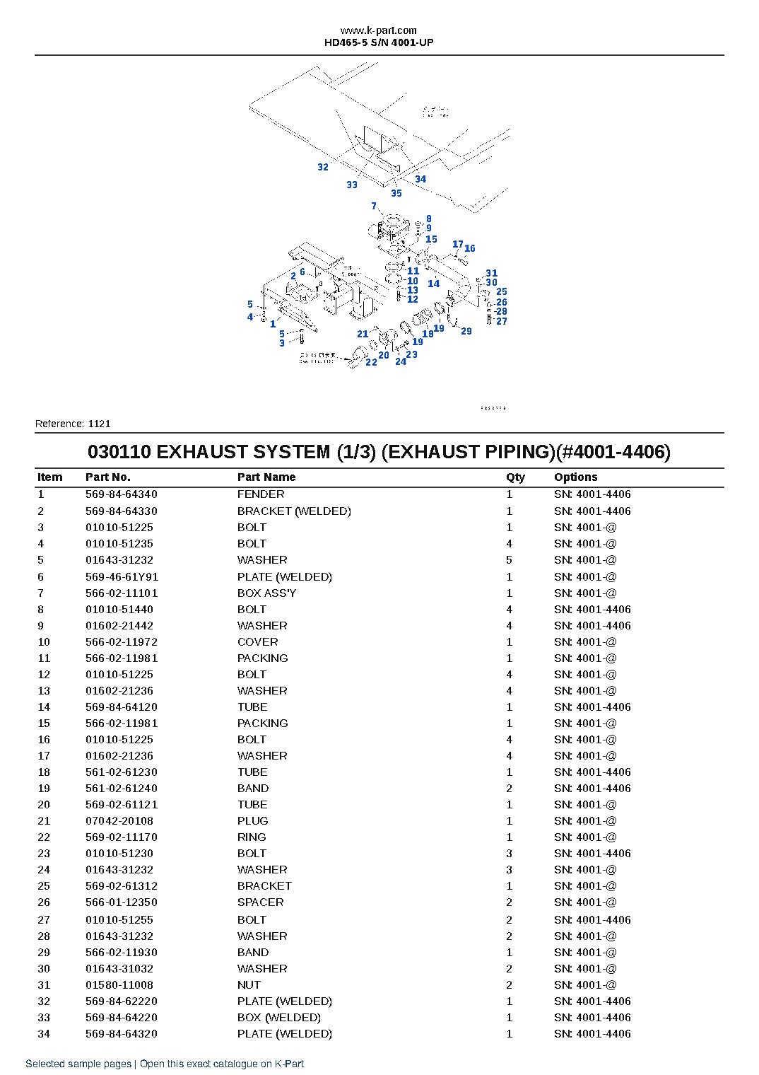HD465-5 S/N 4001-UP – sample page 10