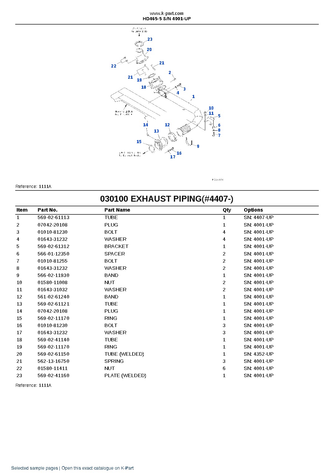 HD465-5 S/N 4001-UP – sample page 9