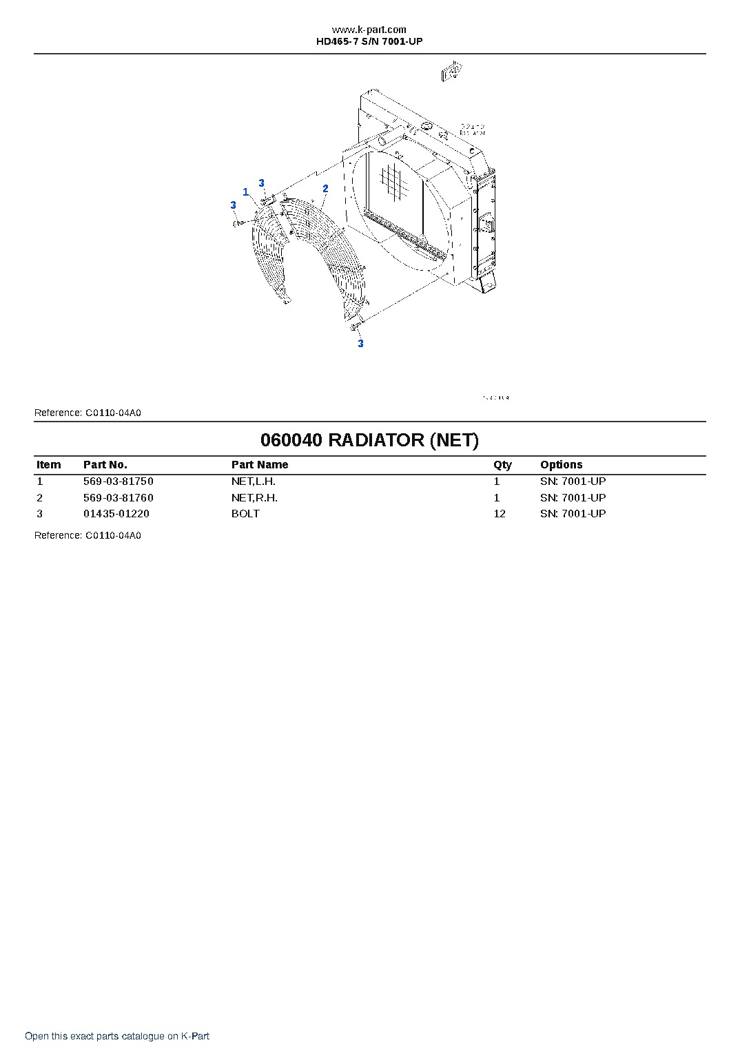HD465-7 S/N 7001-UP – sample page 6