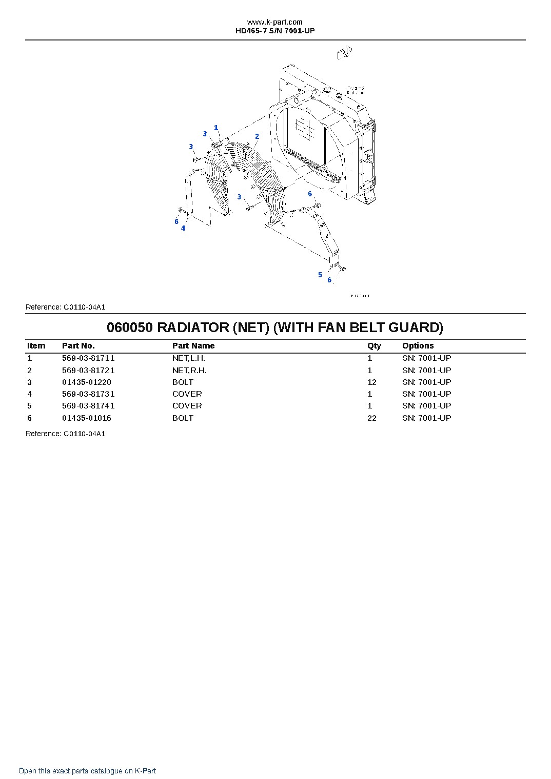 HD465-7 S/N 7001-UP – sample page 7