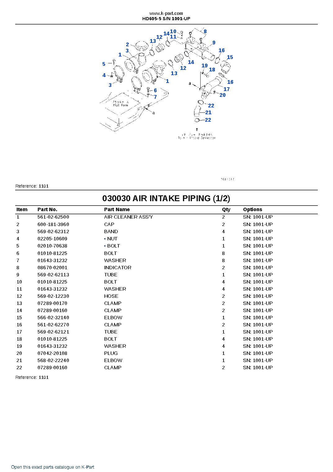 HD605-5 S/N 1001-UP – sample page 3 HD605-5 S/N 1001-UP – sample page 3