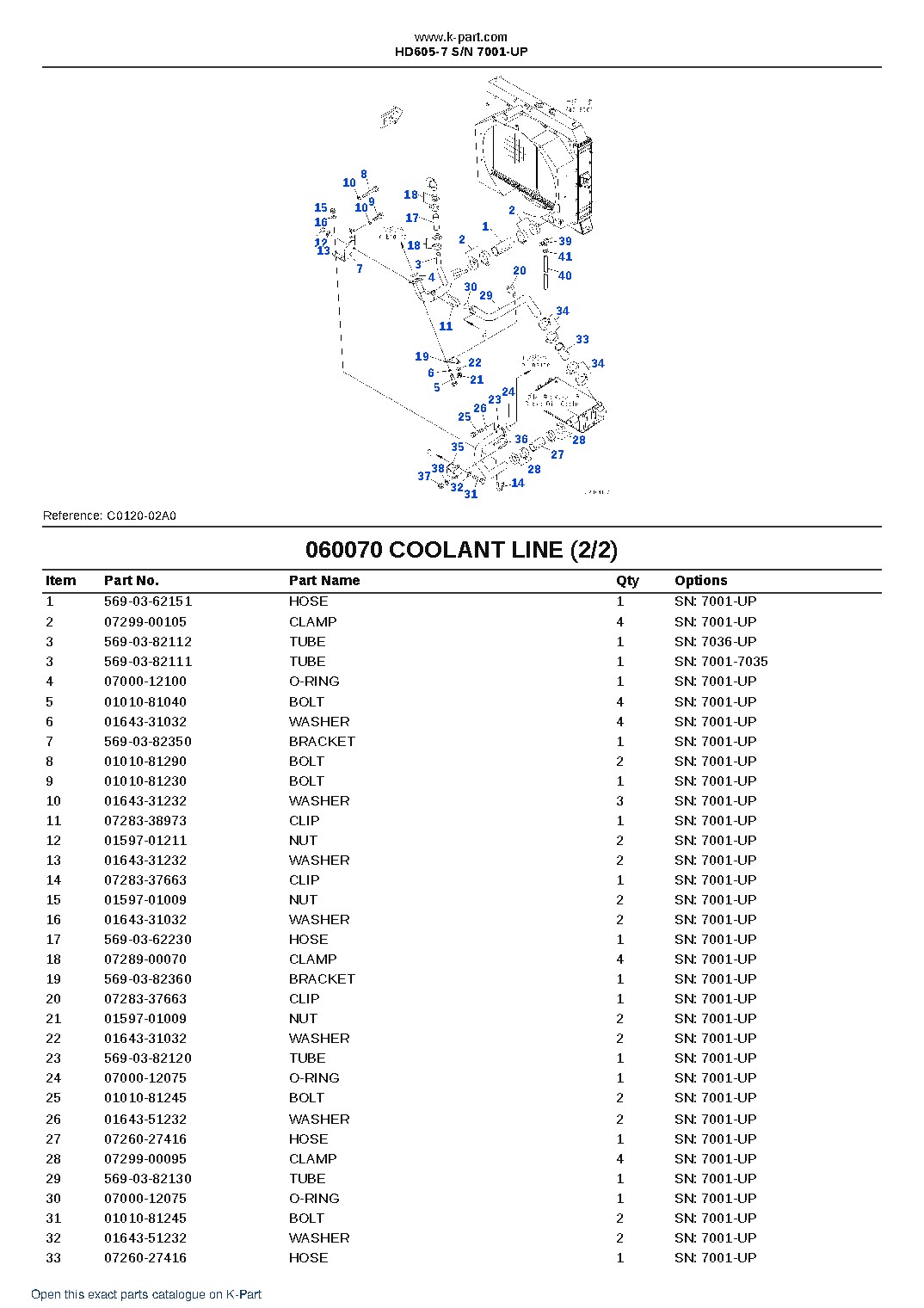HD605-7 S/N 7001-UP – sample page 10 HD605-7 S/N 7001-UP – sample page 10