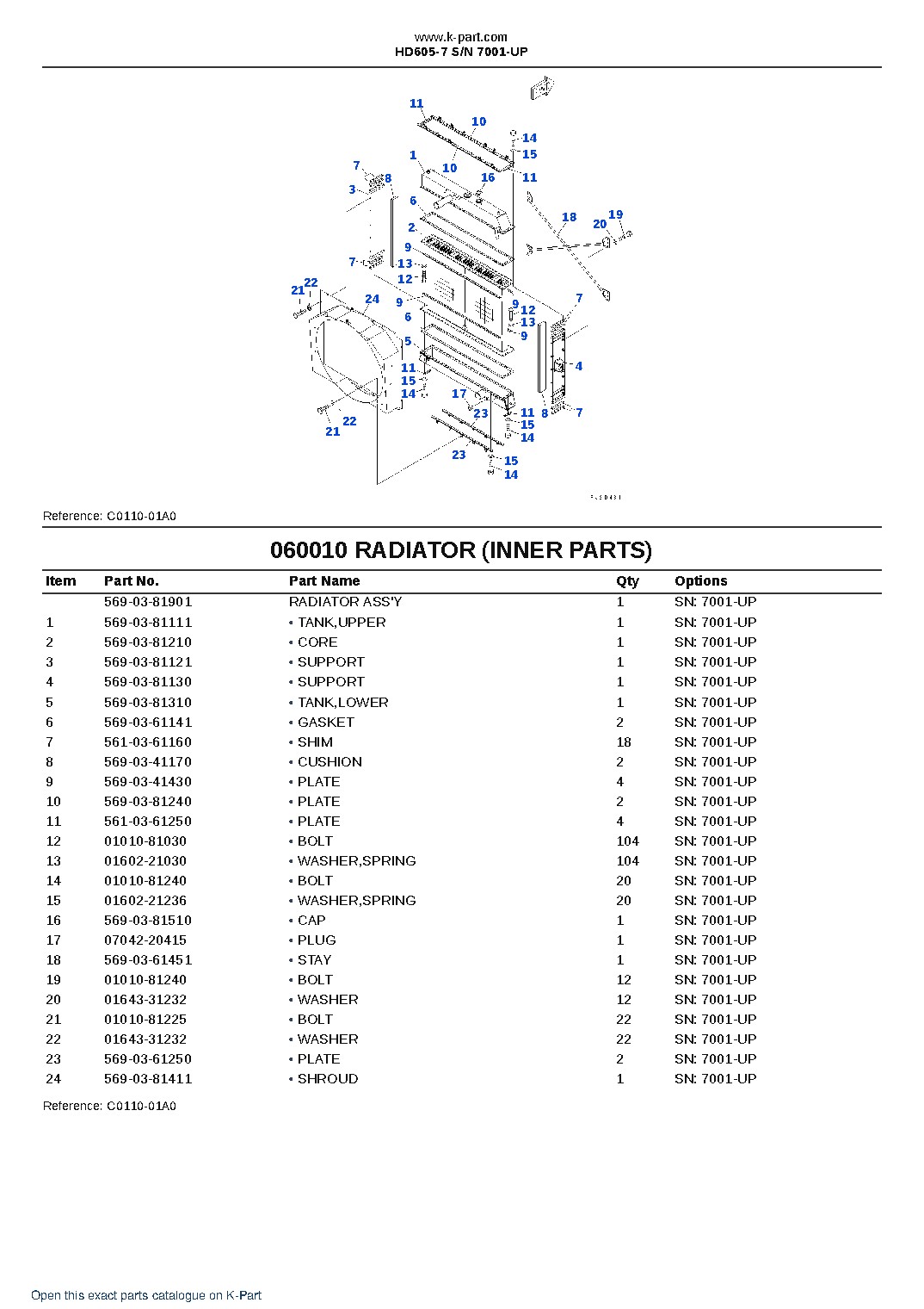 HD605-7 S/N 7001-UP – sample page 3 HD605-7 S/N 7001-UP – sample page 3