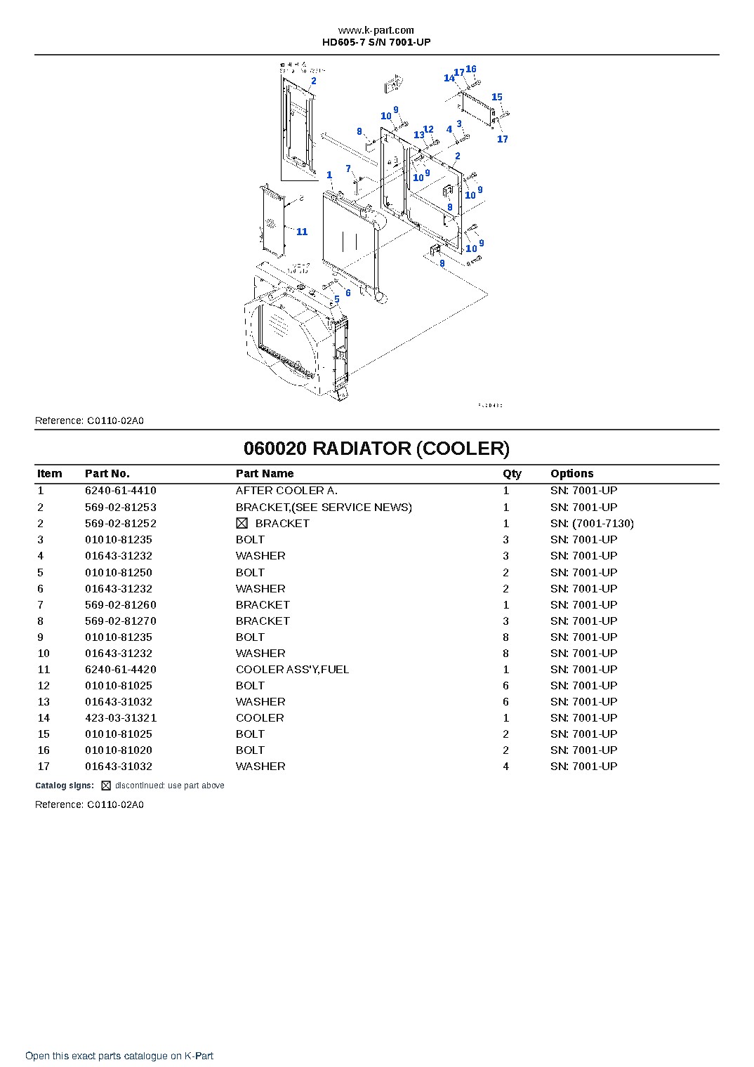 HD605-7 S/N 7001-UP – sample page 4 HD605-7 S/N 7001-UP – sample page 4