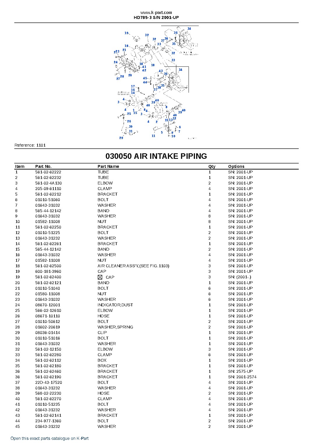 HD785-3 S/N 2001-UP – sample page 5
