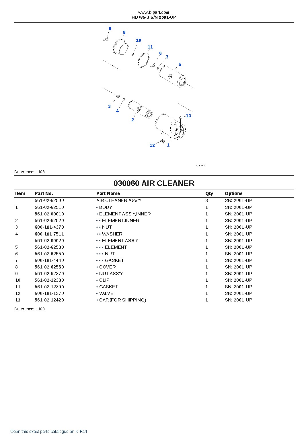 HD785-3 S/N 2001-UP – sample page 7