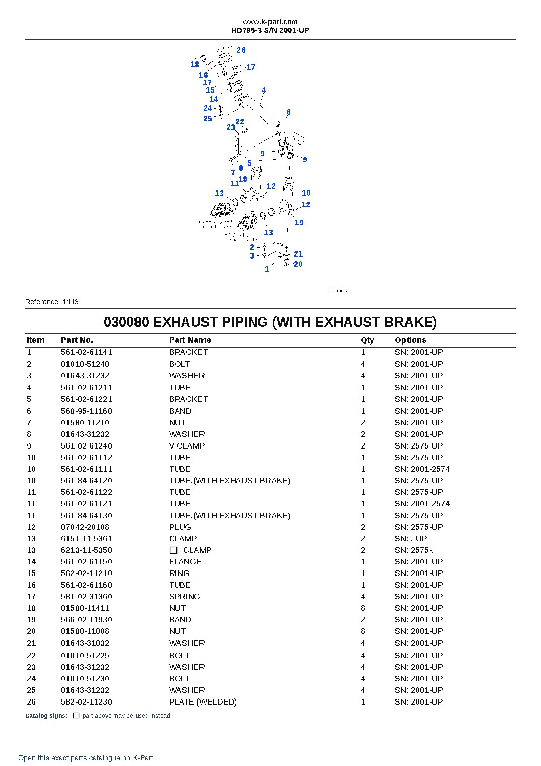 HD785-3 S/N 2001-UP – sample page 9