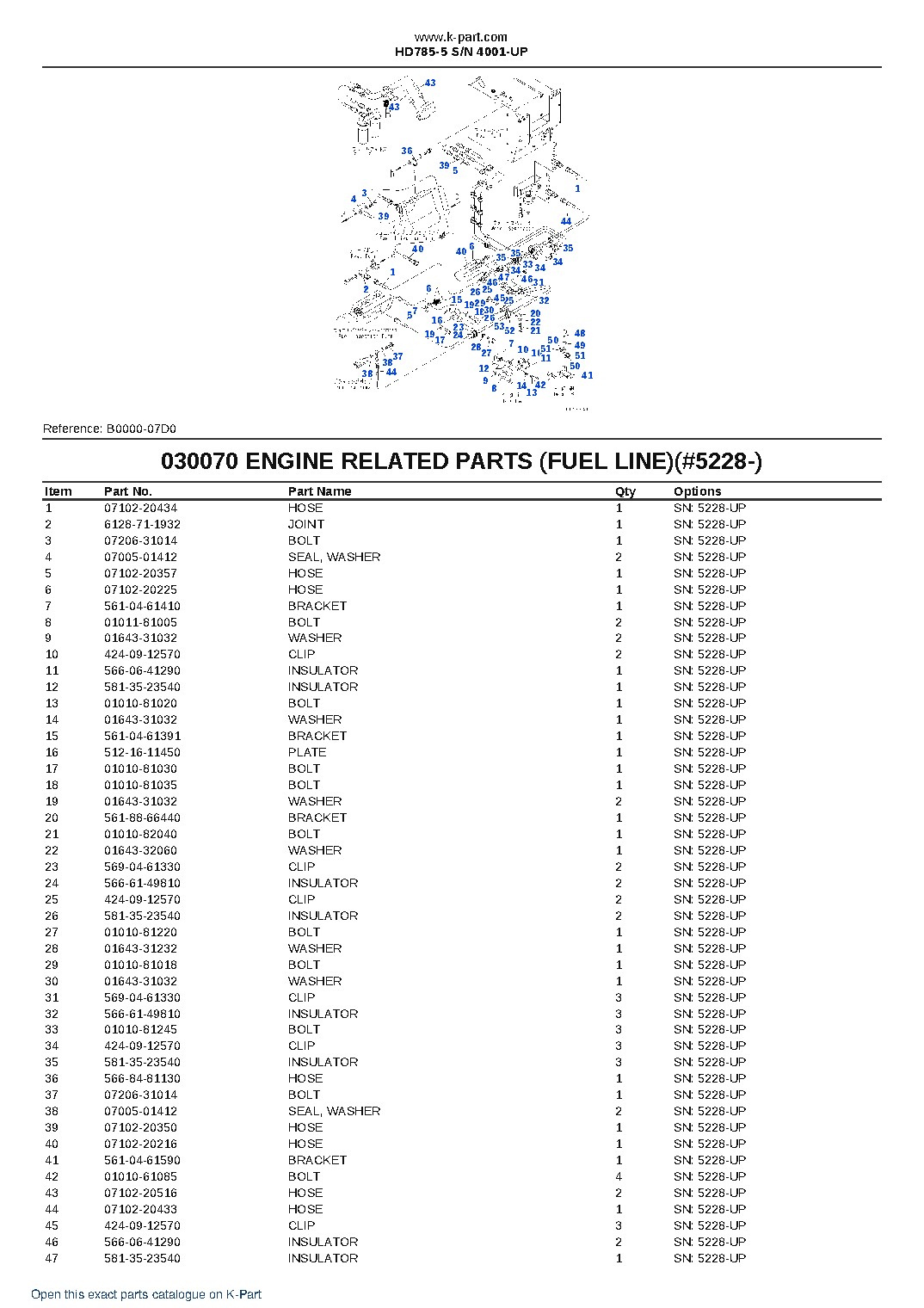 HD785-5 S/N 4001-UP – sample page 8