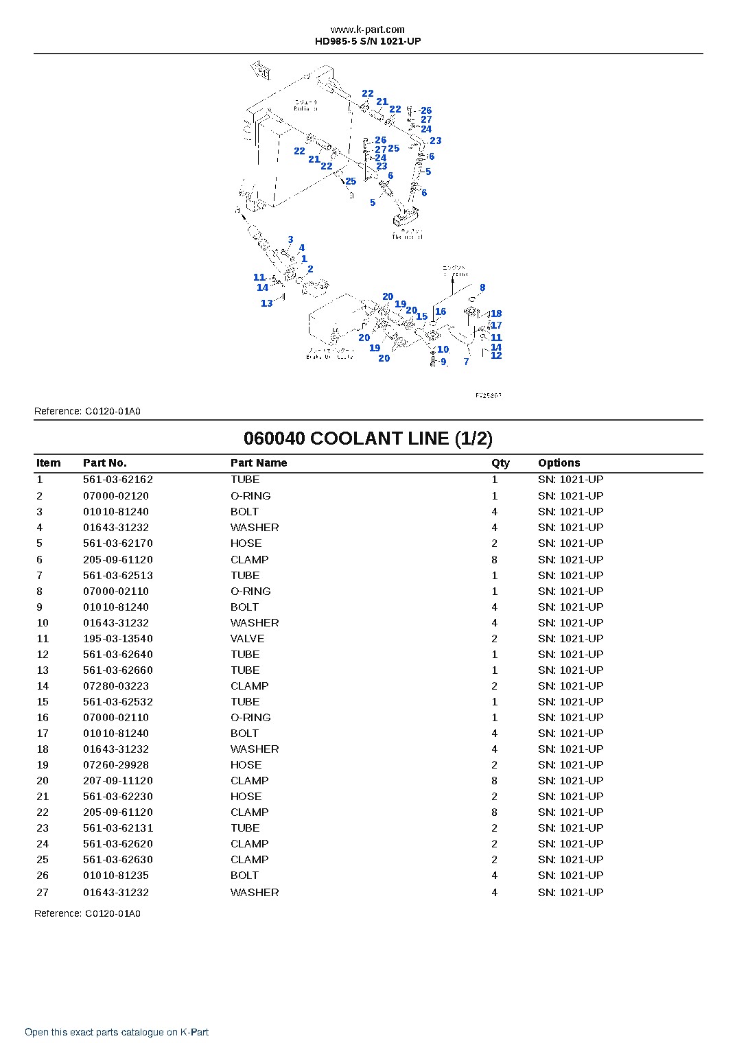 HD985-5 S/N 1021-UP – sample page 9