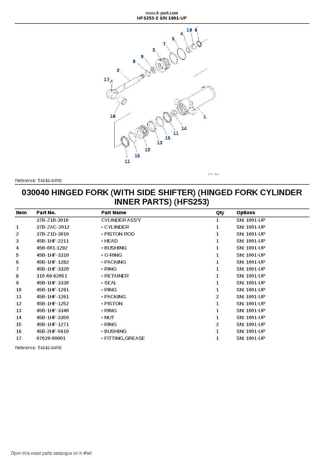 HFS253-2 S/N 1001-UP – sample page 4 HFS253-2 S/N 1001-UP – sample page 4