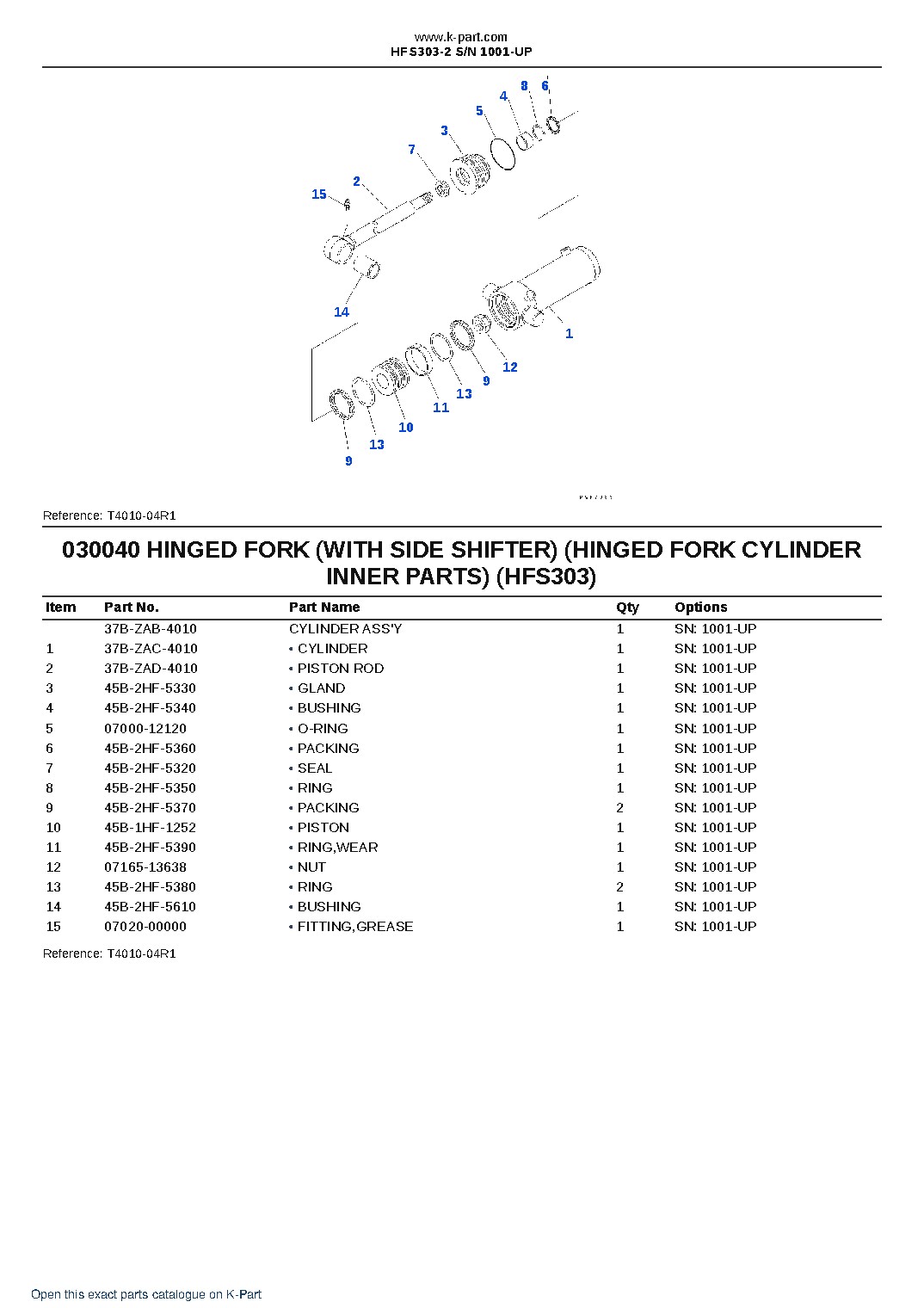 HFS303-2 S/N 1001-UP – sample page 4 HFS303-2 S/N 1001-UP – sample page 4
