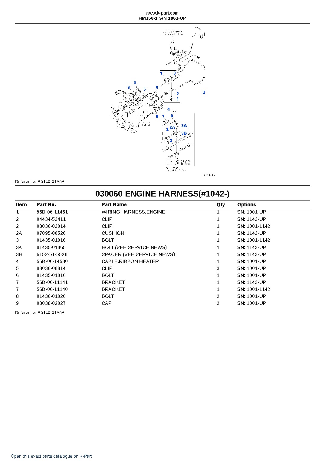 HM350-1 S/N 1001-UP – sample page 6 HM350-1 S/N 1001-UP – sample page 6