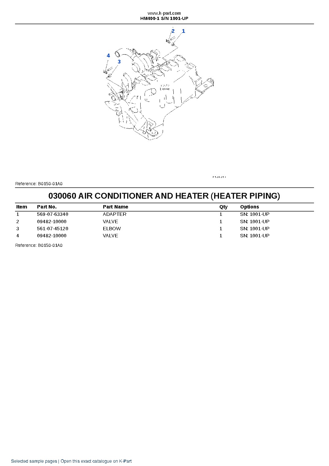 HM400-1 S/N 1001-UP – sample page 6