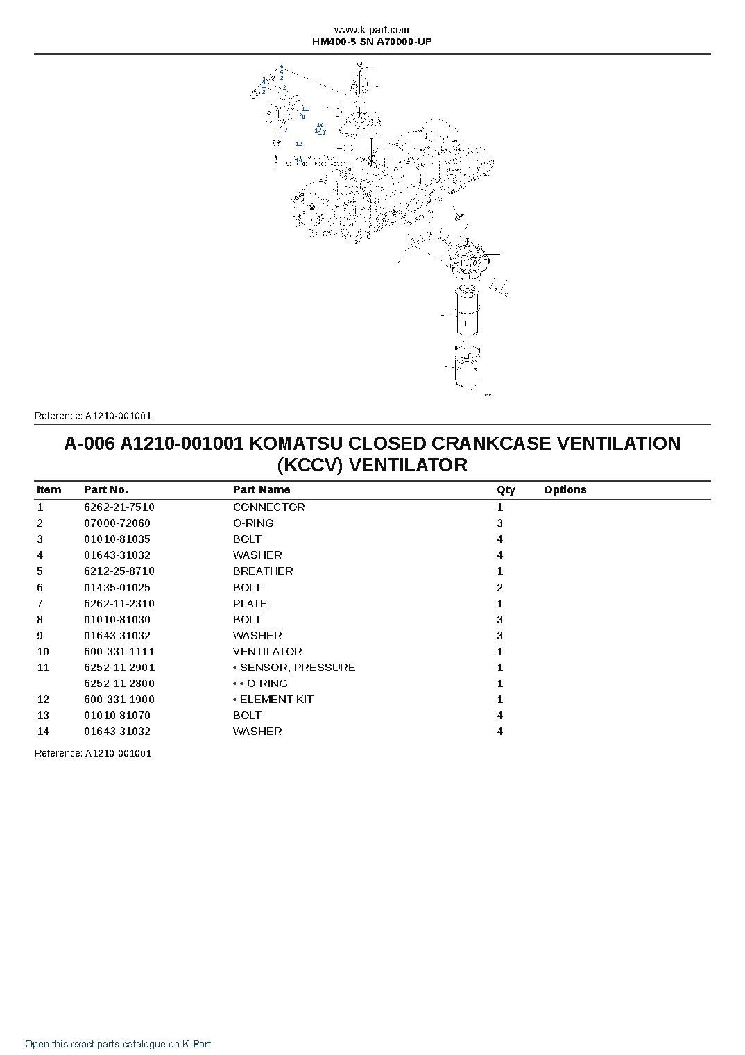 HM400-5 SN  A70000-UP – sample page 3