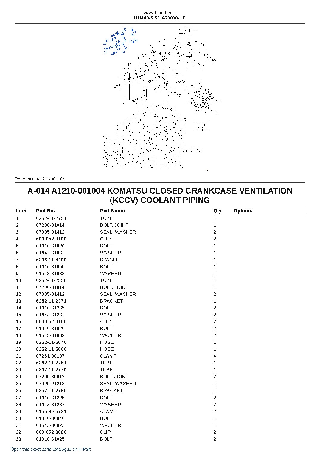 HM400-5 SN  A70000-UP – sample page 7