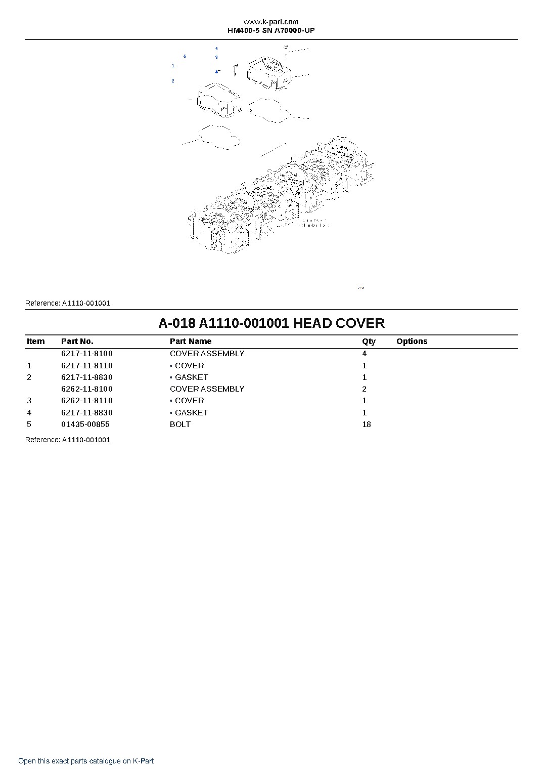 HM400-5 SN  A70000-UP – sample page 9