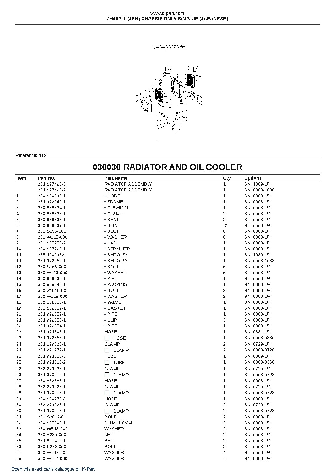 JH60A-1 (JPN) CHASSIS ONLY S/N 3-UP (JAPANESE) – sample page 3 JH60A-1 (JPN) CHASSIS ONLY S/N 3-UP (JAPANESE) – sample page 3