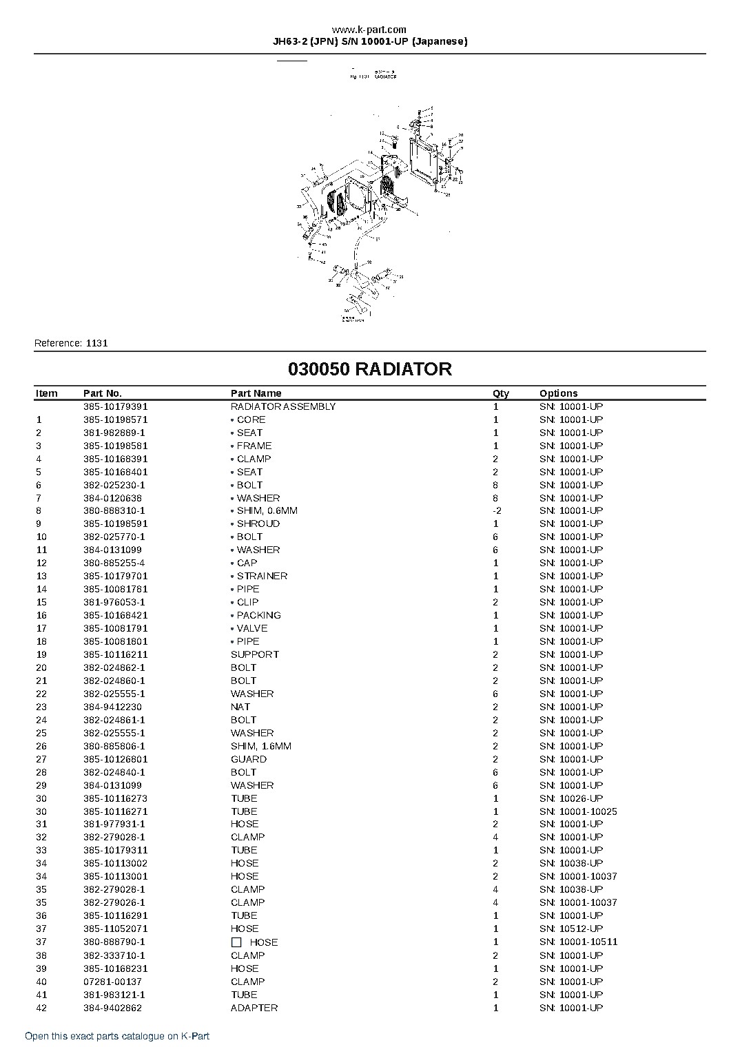 JH63-2 (JPN) S/N 10001-UP (Japanese) – sample page 6 JH63-2 (JPN) S/N 10001-UP (Japanese) – sample page 6
