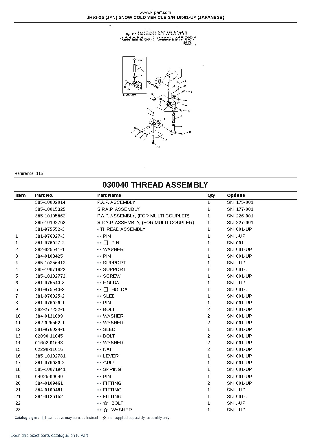 JH63-2S (JPN) SNOW COLD VEHICLE S/N 10001-UP (JAPANESE) – sample page 5 JH63-2S (JPN) SNOW COLD VEHICLE S/N 10001-UP (JAPANESE) – sample page 5