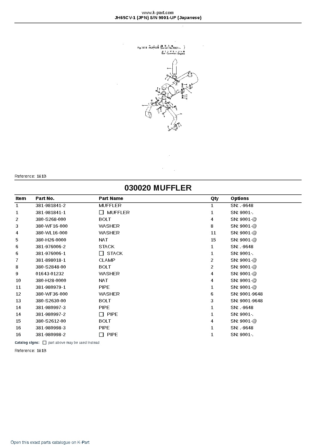 JH65CV-1 (JPN) S/N 9001-UP (Japanese) – sample page 3 JH65CV-1 (JPN) S/N 9001-UP (Japanese) – sample page 3