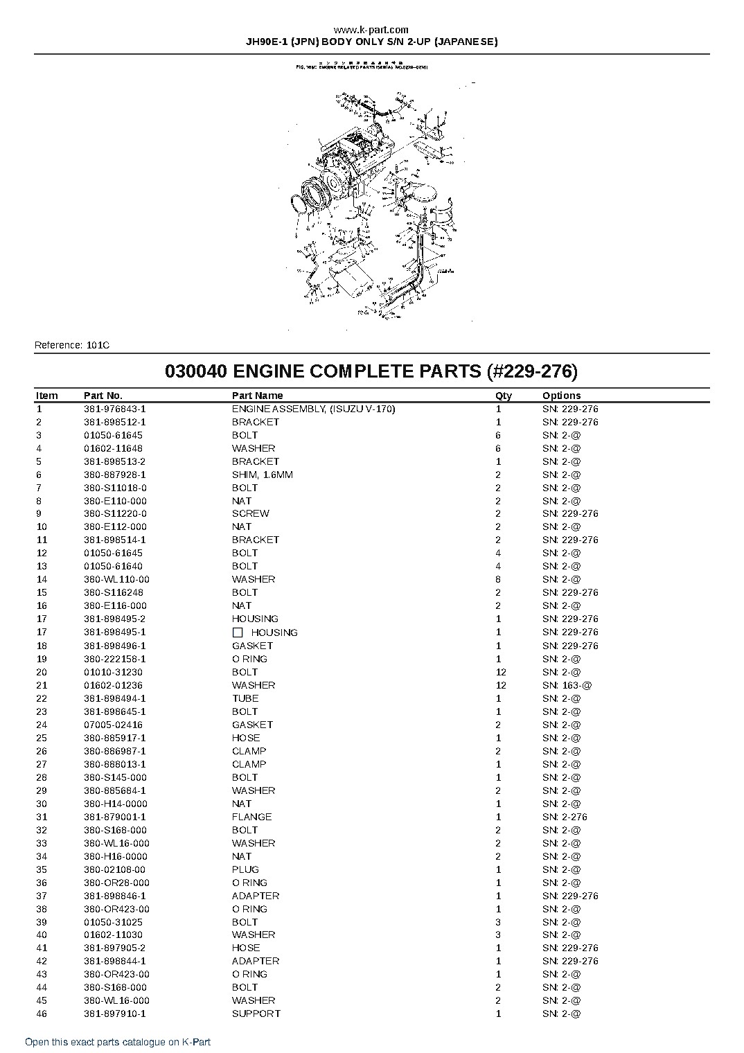 JH90E-1 (JPN) BODY ONLY S/N 2-UP (JAPANESE) – sample page 7 JH90E-1 (JPN) BODY ONLY S/N 2-UP (JAPANESE) – sample page 7