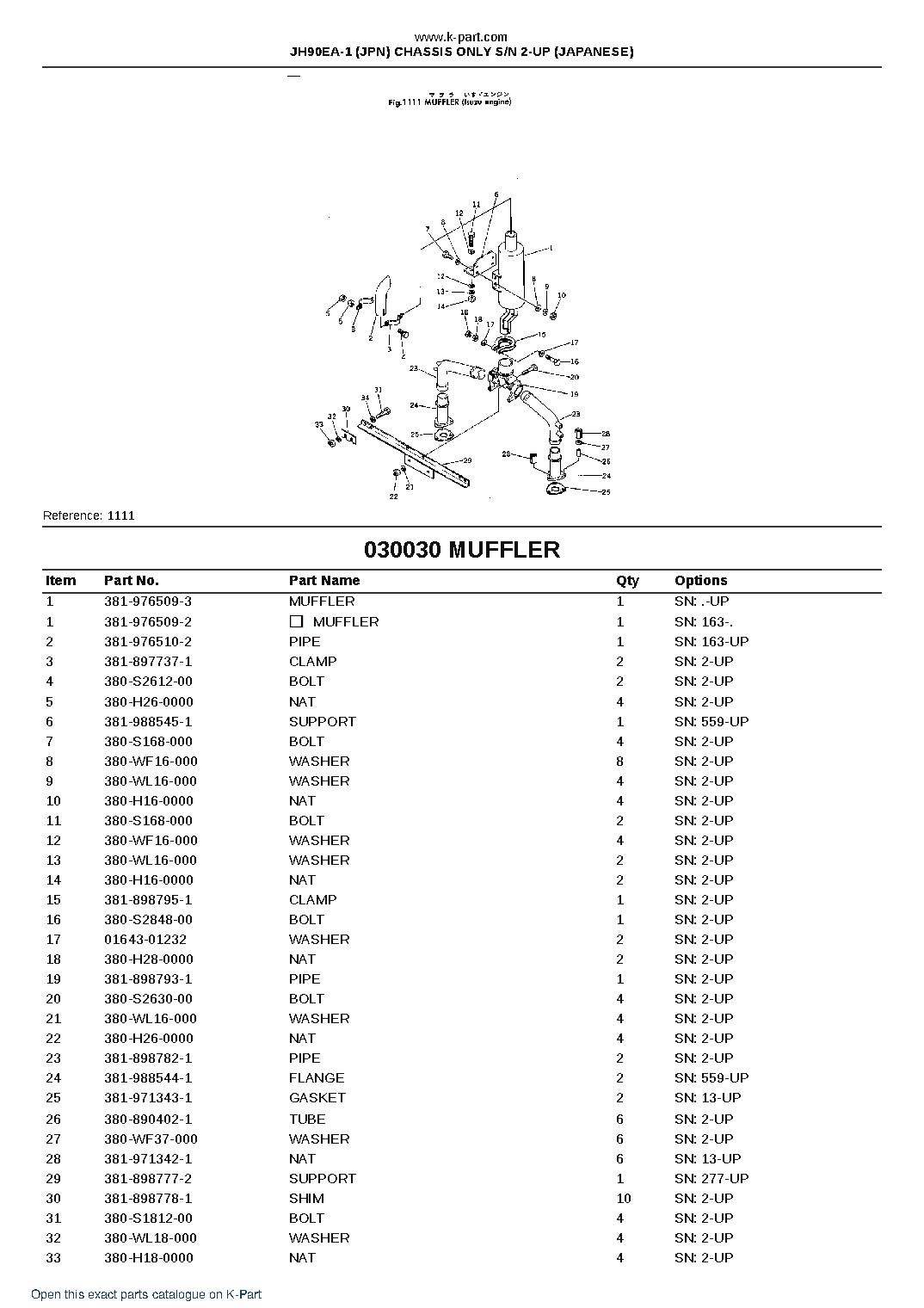 JH90EA-1 (JPN) CHASSIS ONLY S/N 2-UP (JAPANESE) – sample page 5 JH90EA-1 (JPN) CHASSIS ONLY S/N 2-UP (JAPANESE) – sample page 5