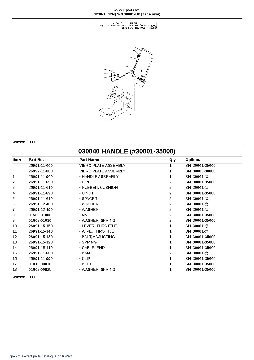 JP70-1 (JPN) S/N 30001-UP (Japanese) – sample page 4 JP70-1 (JPN) S/N 30001-UP (Japanese) – sample page 4