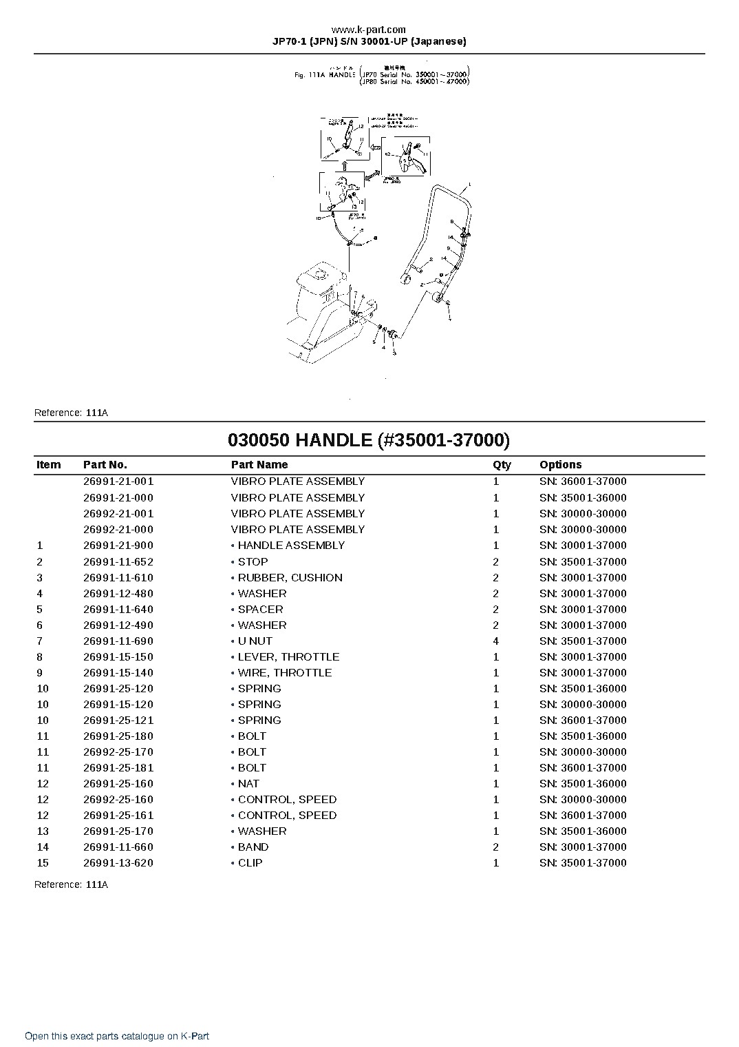 JP70-1 (JPN) S/N 30001-UP (Japanese) – sample page 5 JP70-1 (JPN) S/N 30001-UP (Japanese) – sample page 5