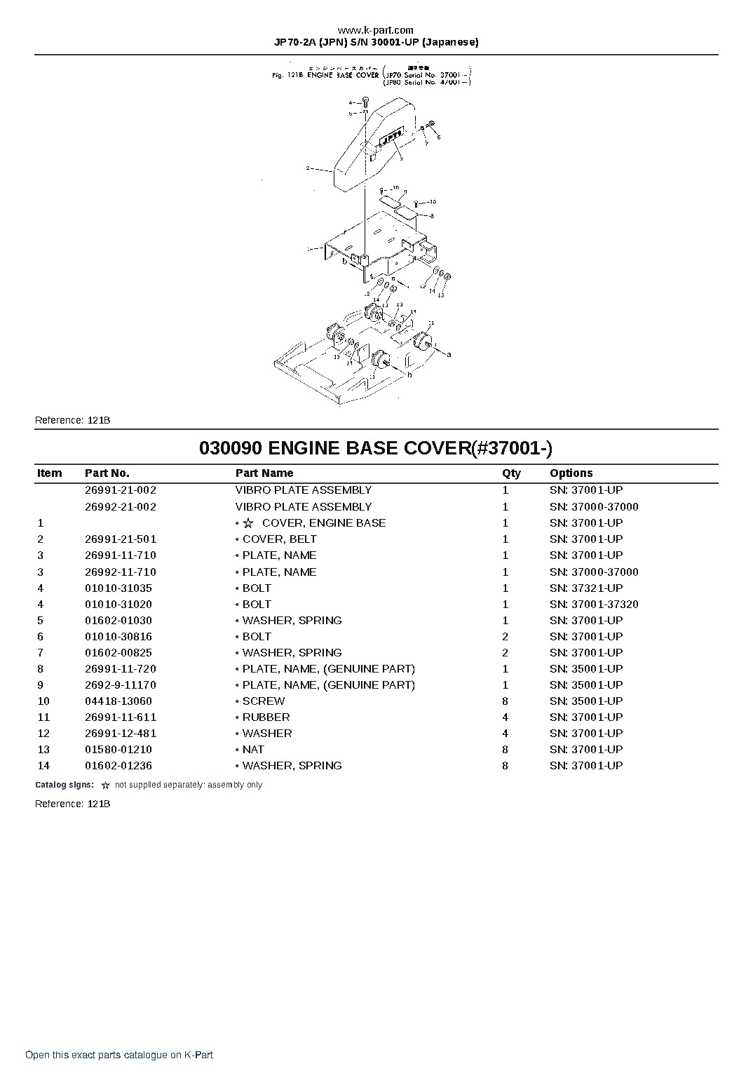 JP70-2A (JPN) S/N 30001-UP (Japanese) – sample page 9 JP70-2A (JPN) S/N 30001-UP (Japanese) – sample page 9
